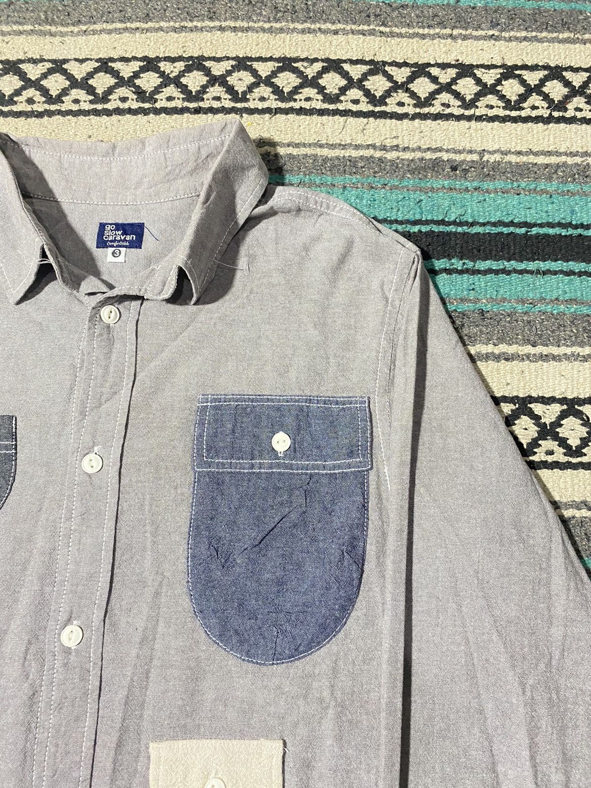 go slow caravan Go Slow Caravan Multi Pocket Shirt Size US M / EU 48-50 / 2 - 3 Thumbnail