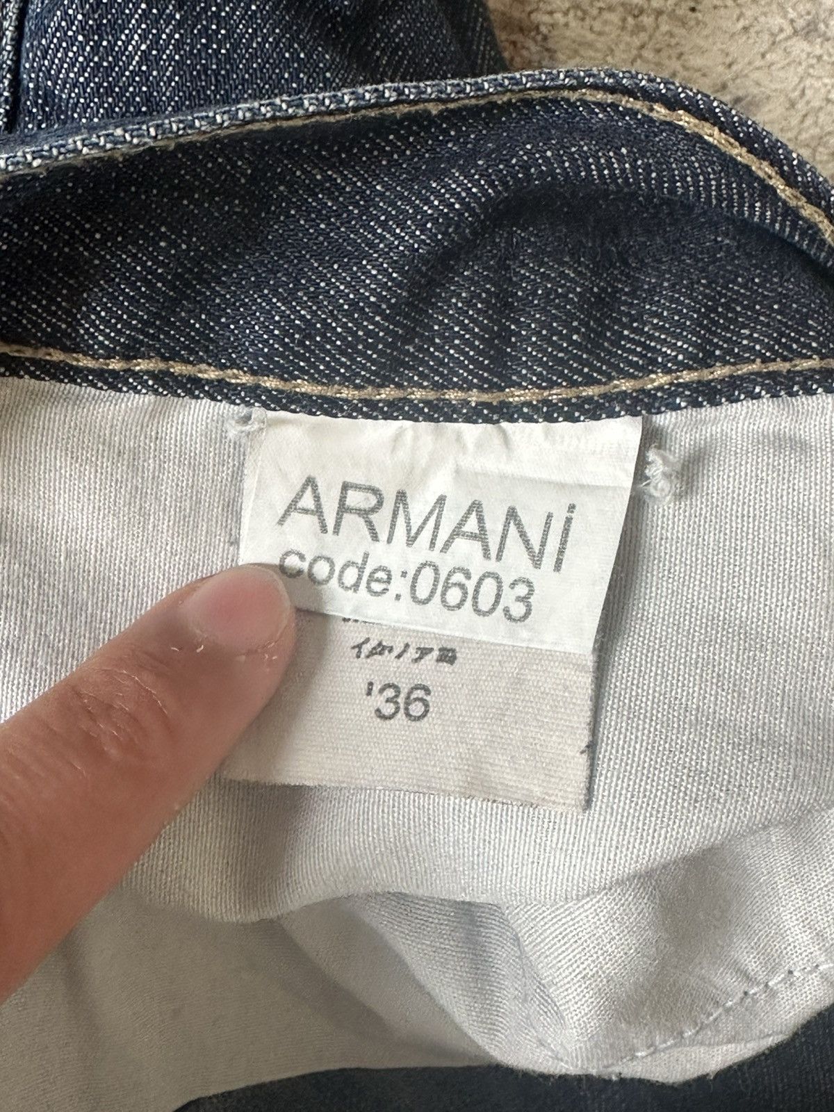 Emporio Armani Emporio armanıX Giorgio armanı vıntage ıttıerre 36 Size US 36 / EU 52 - 7 Thumbnail