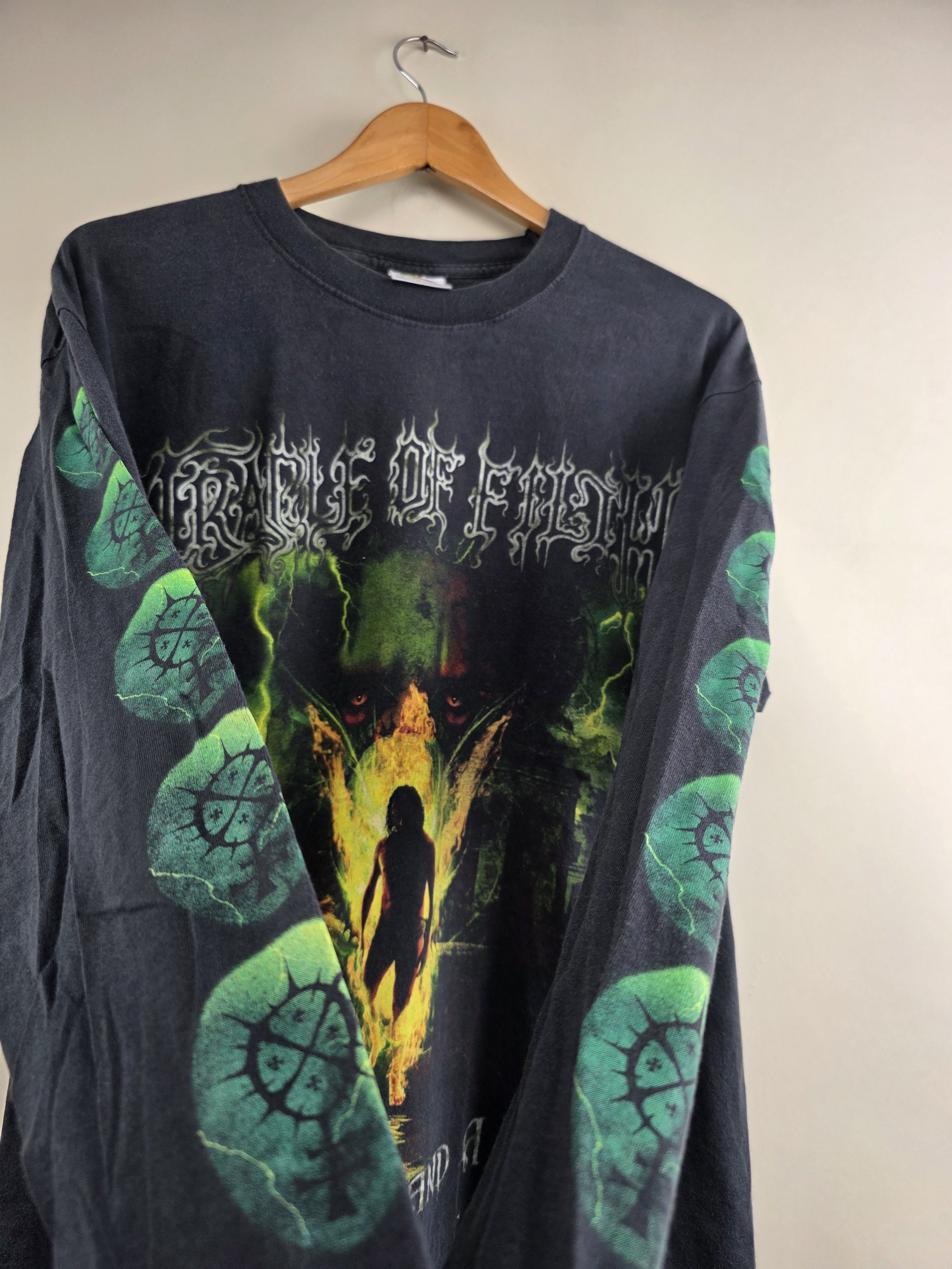 Band Tees × Vintage 2003 Cradle of Filth Damnation and a day Long-sleeve L Size US L / EU 52-54 / 3 - 3 Thumbnail