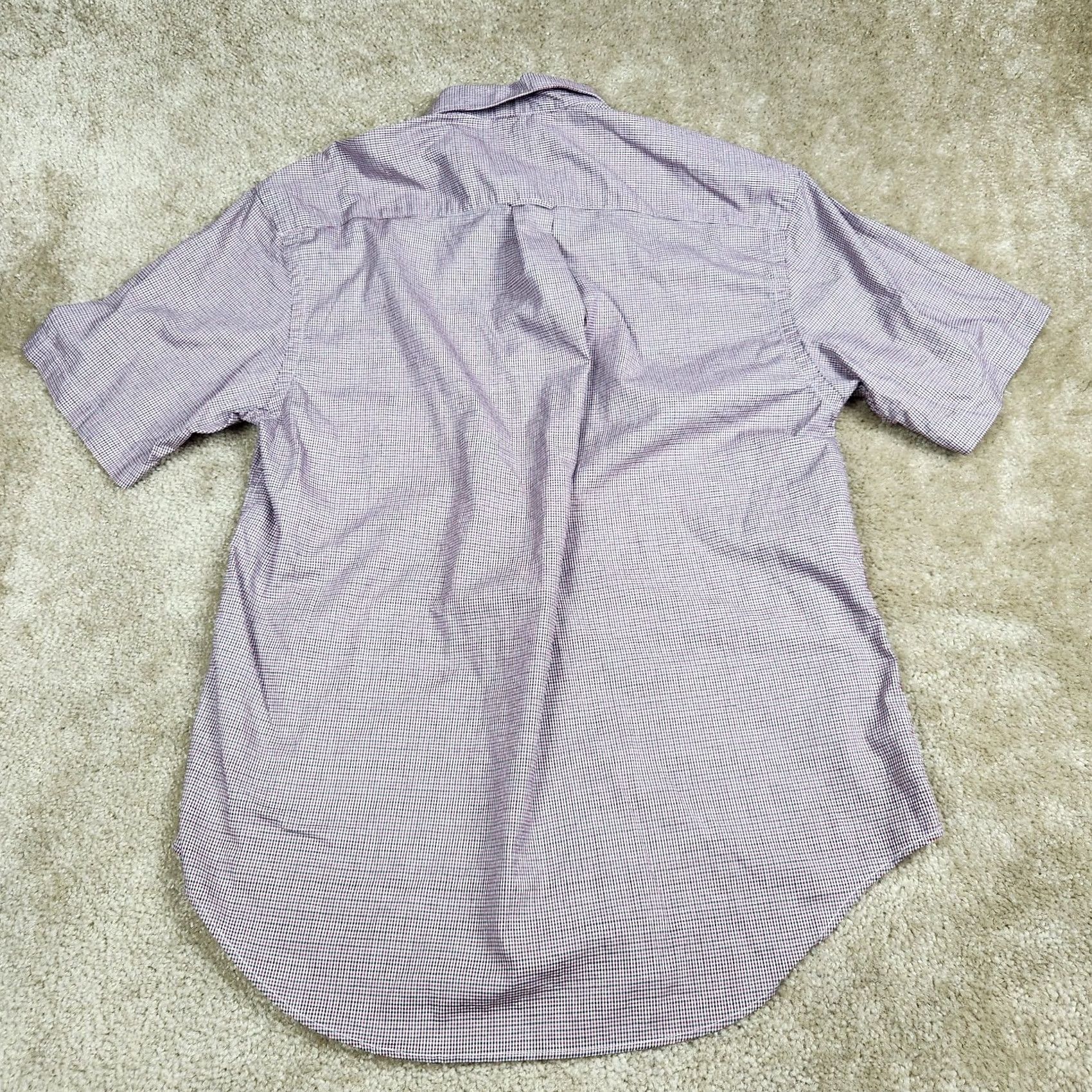 Nautica Nautica Button Front Shirt Mens Large Multicolor Check Short Sleeve Casual Size US L / EU 52-54 / 3 - 4 Thumbnail
