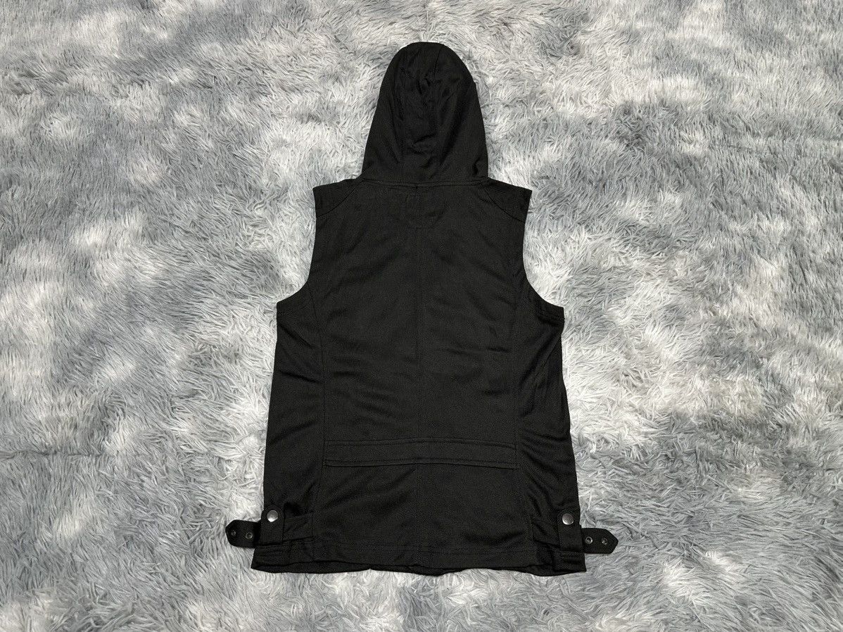 If Six Was Nine 🔥Sick Y2K Ricend Asymmetric Ninja Vest Hooded Vkei Goth Punk Size US S / EU 44-46 / 1 - 11 Thumbnail