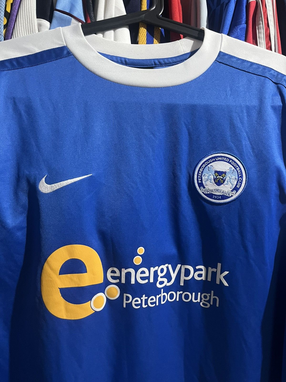 Nike Nike Peterborough United 2011/12 Home Soccer Jersey Size US M / EU 48-50 / 2 - 2 Thumbnail