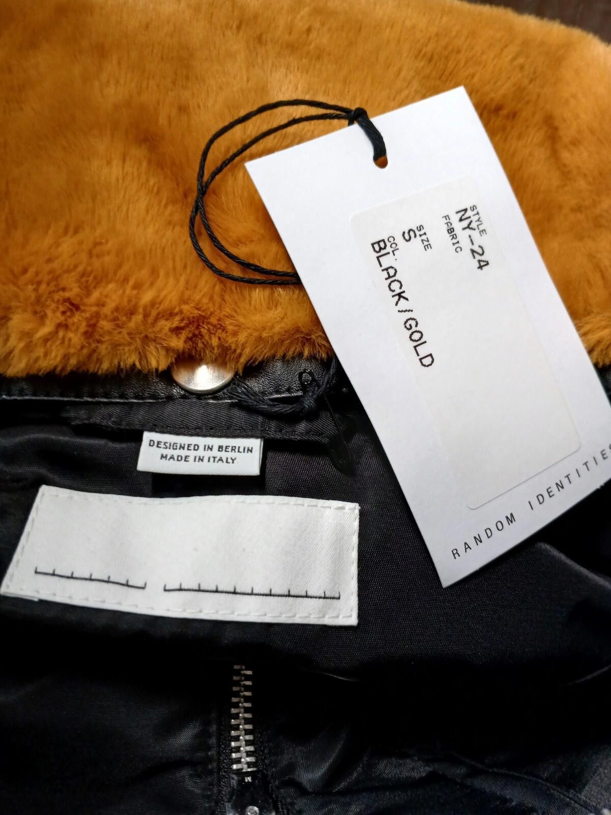 Random Identities RANDOM IDENTITIES Small Pilot Removable Collar Jacket NWT Size US S / EU 44-46 / 1 - 5 Thumbnail
