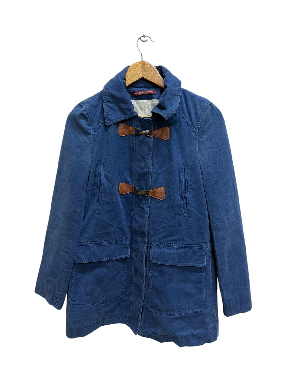 Designer × Japanese Brand Comptoir Des Cotonniers Khakis Coat Jacket Size S / US 4 / IT 40 - 1 Thumbnail