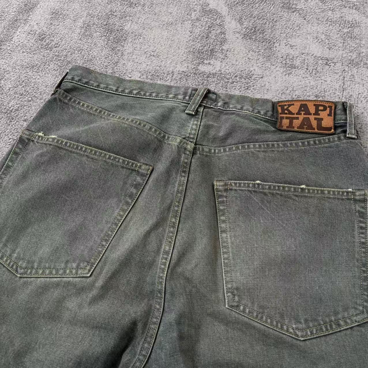 Kapital Kapital Bone Denim Shorts Size US 36 / EU 52 - 5 Thumbnail