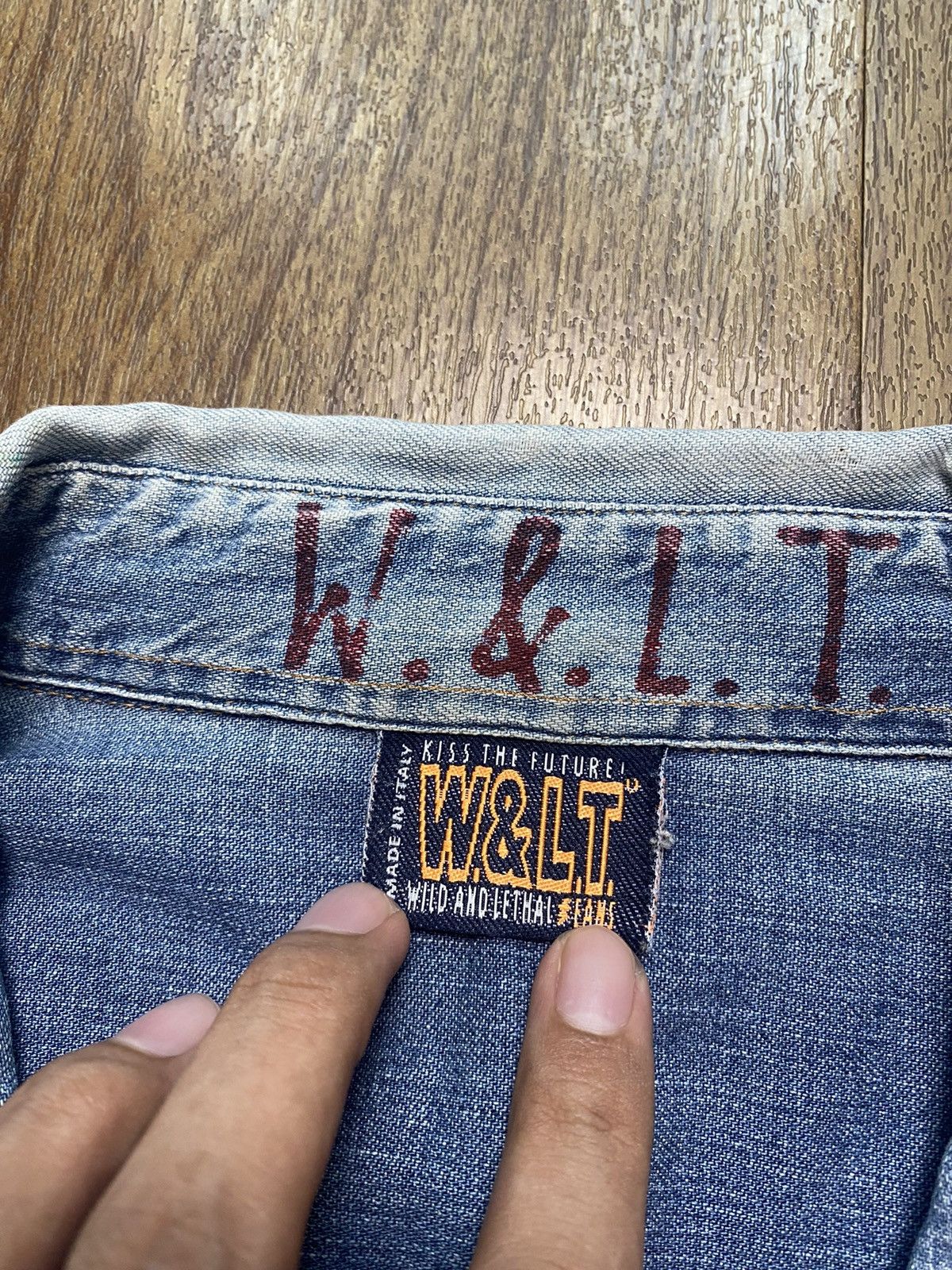W&LT 2009 Prototype Denim Shirt Size US L / EU 52-54 / 3 - 7 Thumbnail