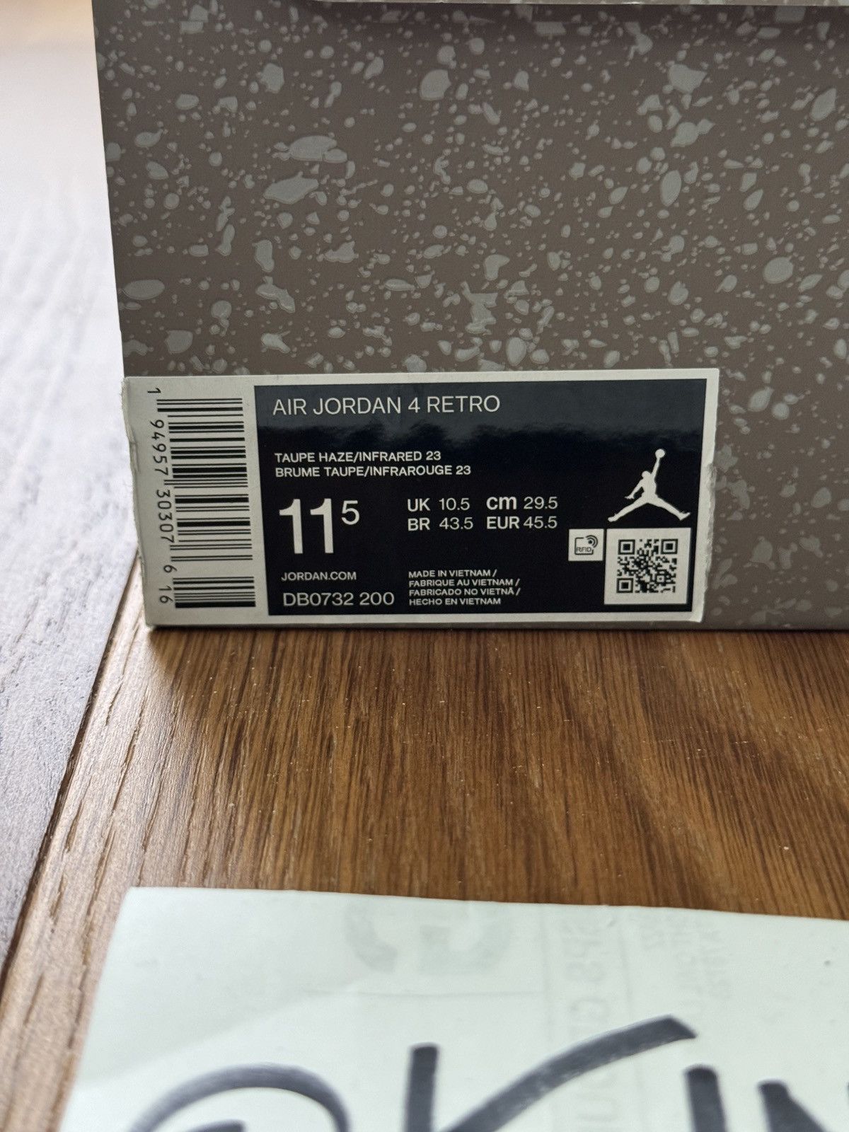 Jordan Brand × Nike AIR JORDAN 4 TAUPE HAZE Size US 11.5 / EU 44-45 - 9 Thumbnail