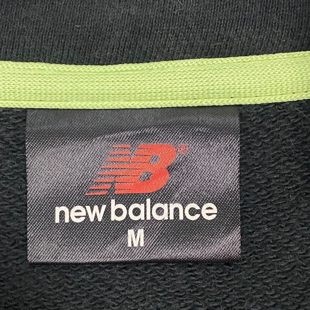 Other Vintage New Balance Full Zip Hoodie Sweater Black Size M Size US M / EU 48-50 / 2 - 5 Thumbnail
