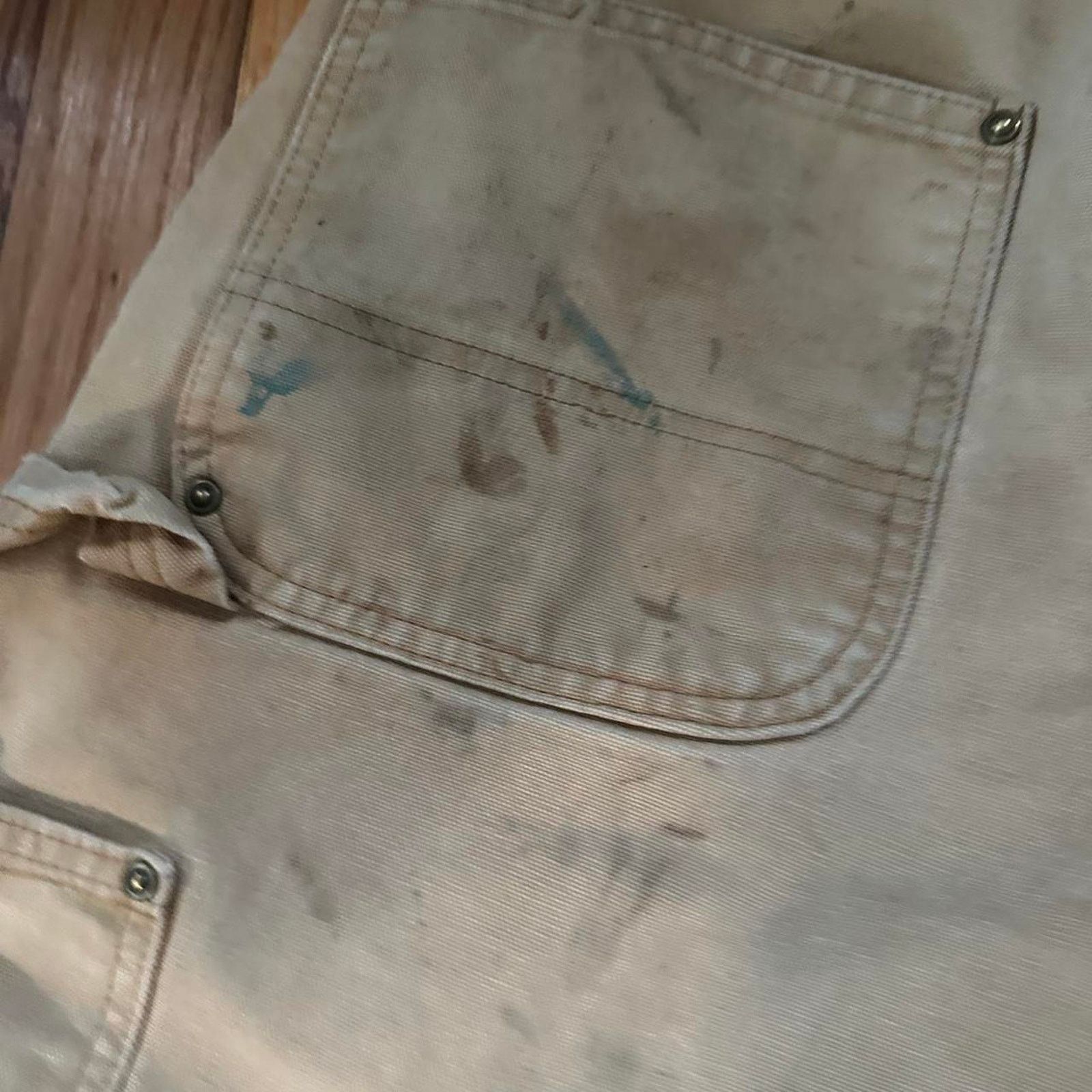 Carhartt Carhartt Double Knee Jeans B136 BRN Distressed size 34x32 Size US 34 / EU 50 - 7 Thumbnail