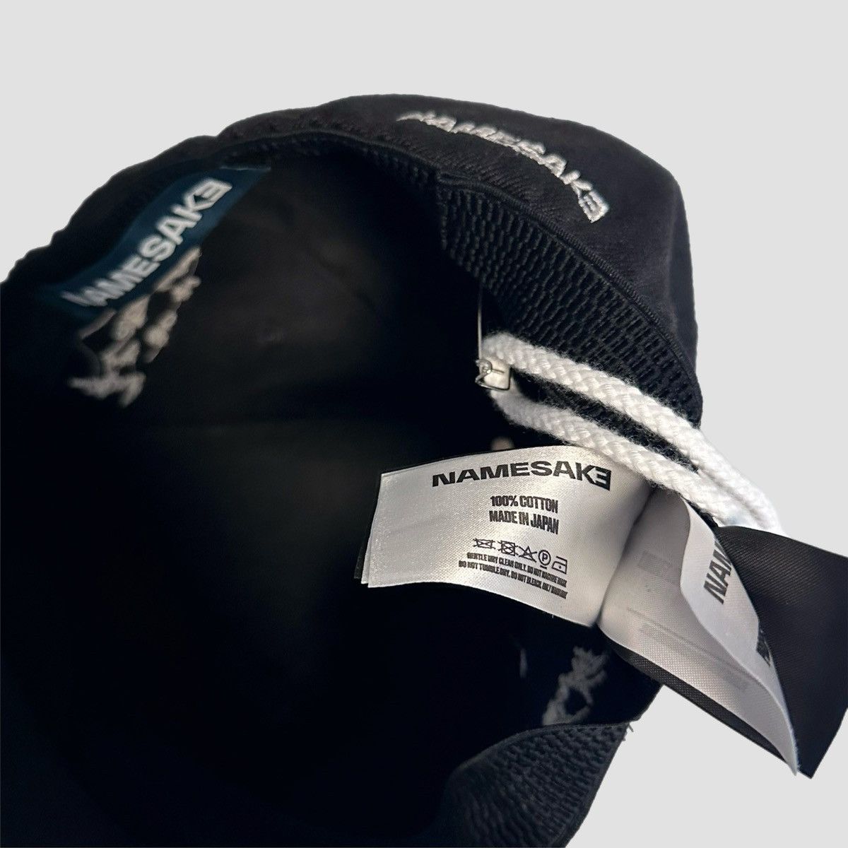 NAMESAKE Namesake Black Logo Baseball Cap Size ONE SIZE - 11 Thumbnail