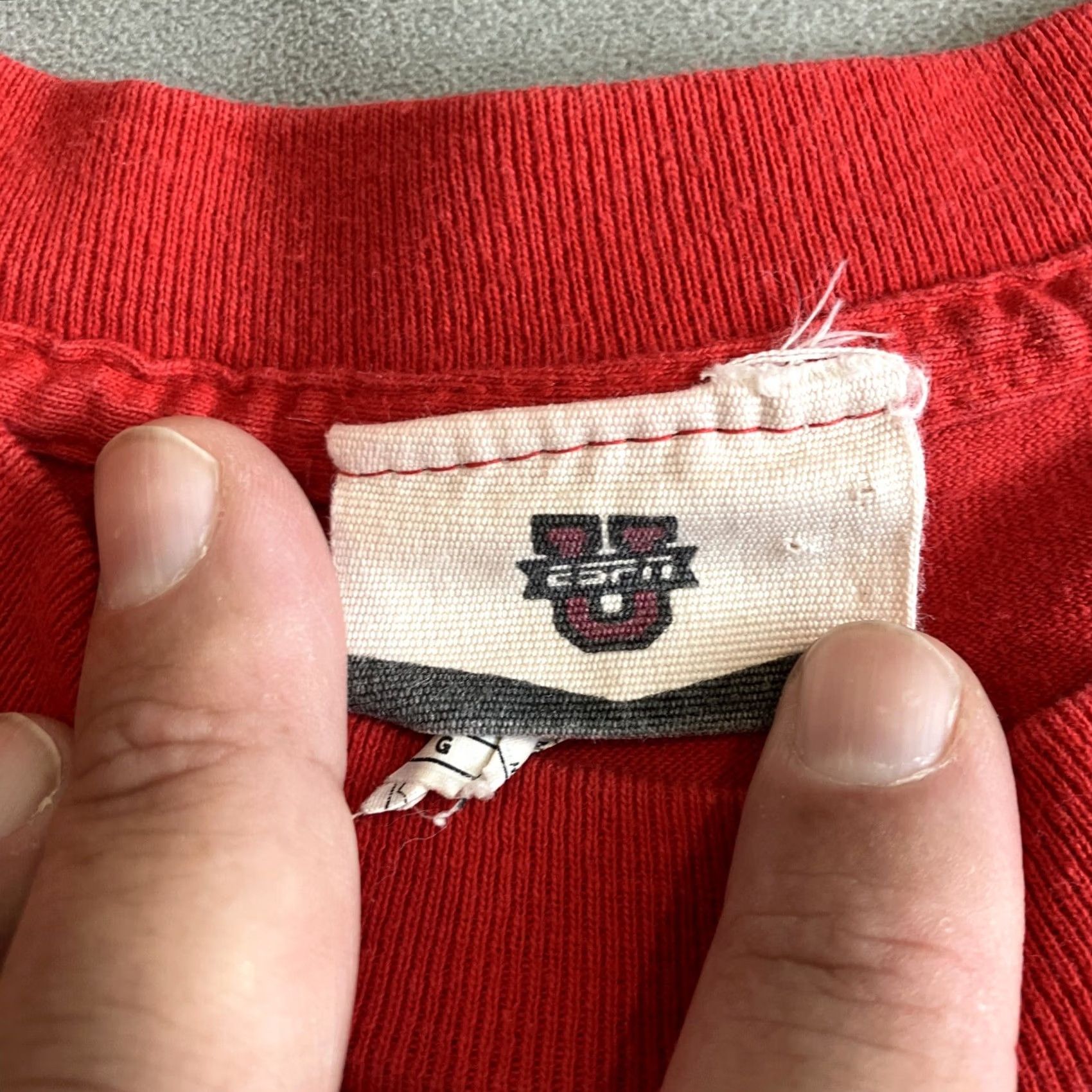 Vintage VINTAGE ESPN University Of Maryland MARYLAND IS FOOTBALL T Shirt Large Men L Red Shirt Size US L / EU 52-54 / 3 - 3 Thumbnail