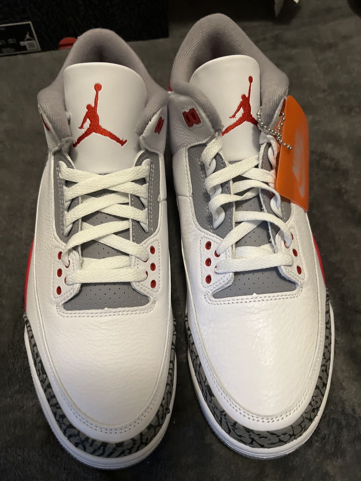 Jordan Brand × Nike AIR JORDAN 3 “FIRE RED” Size US 11 / EU 44 - 4 Thumbnail