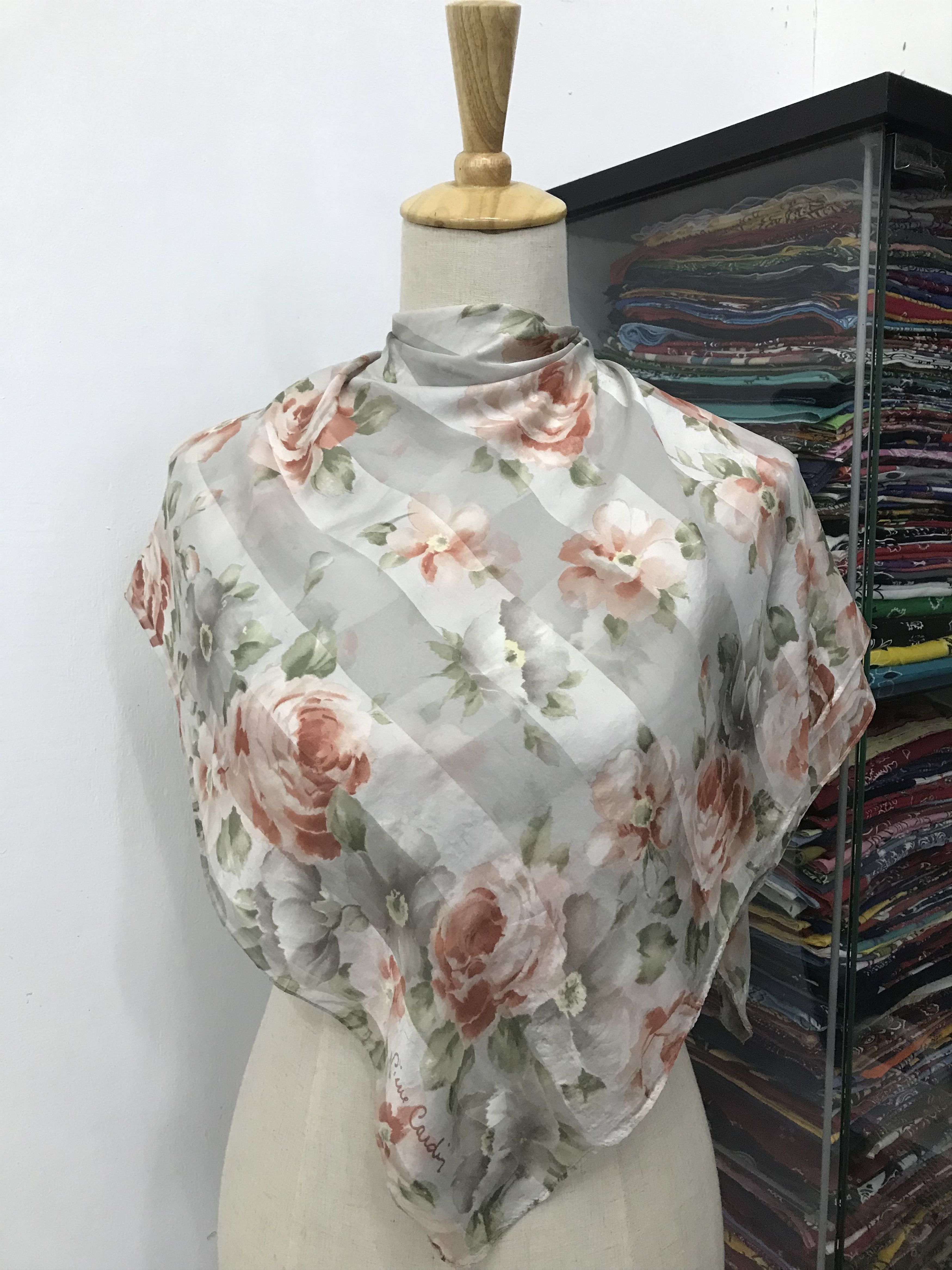 Pierre Cardin Vintage Pierre Cardin Silk Scarf Size ONE SIZE - 1 Thumbnail