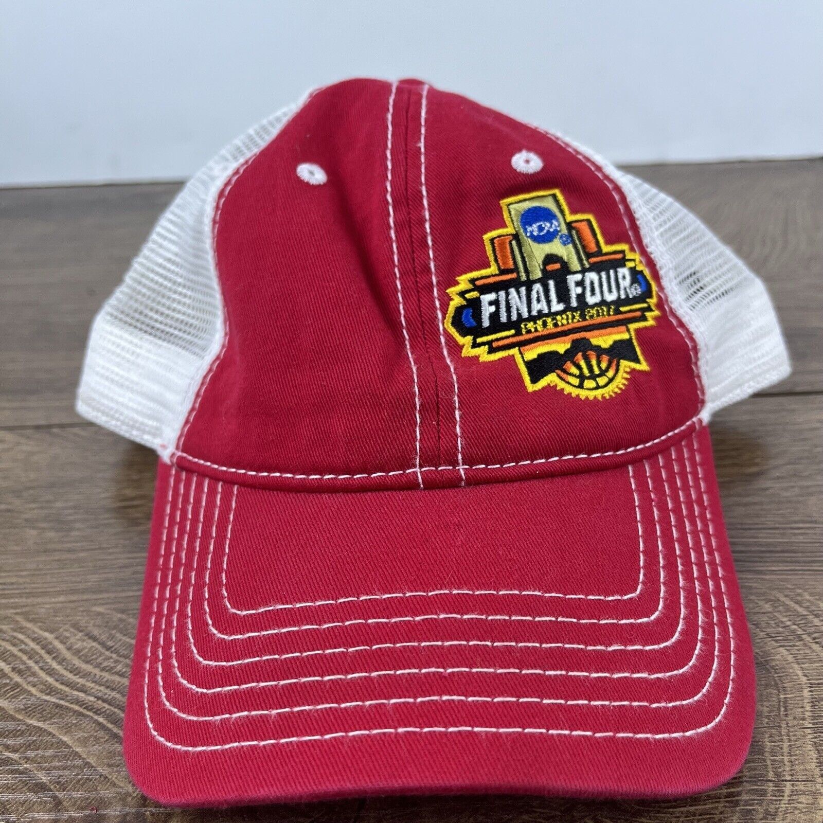 Other NCAA Final Four Hat Phoenix 2011 Hat Red Hat Adjustable Red Size ONE SIZE - 4 Thumbnail