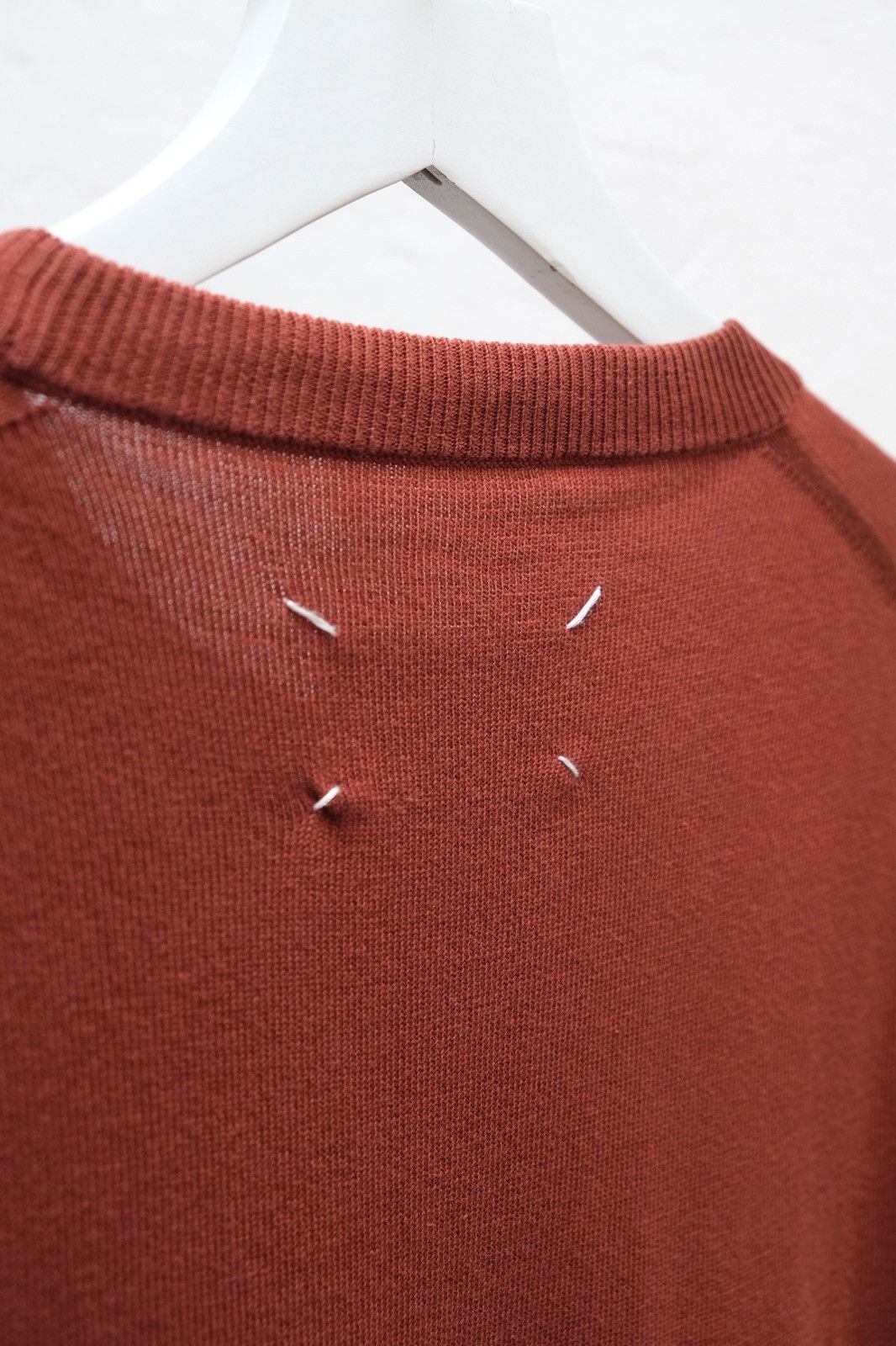 Maison Margiela Maison Margiela 14 SS16 Elbow Patch Cotton Knit Sweater Size US M / EU 48-50 / 2 - 6 Thumbnail