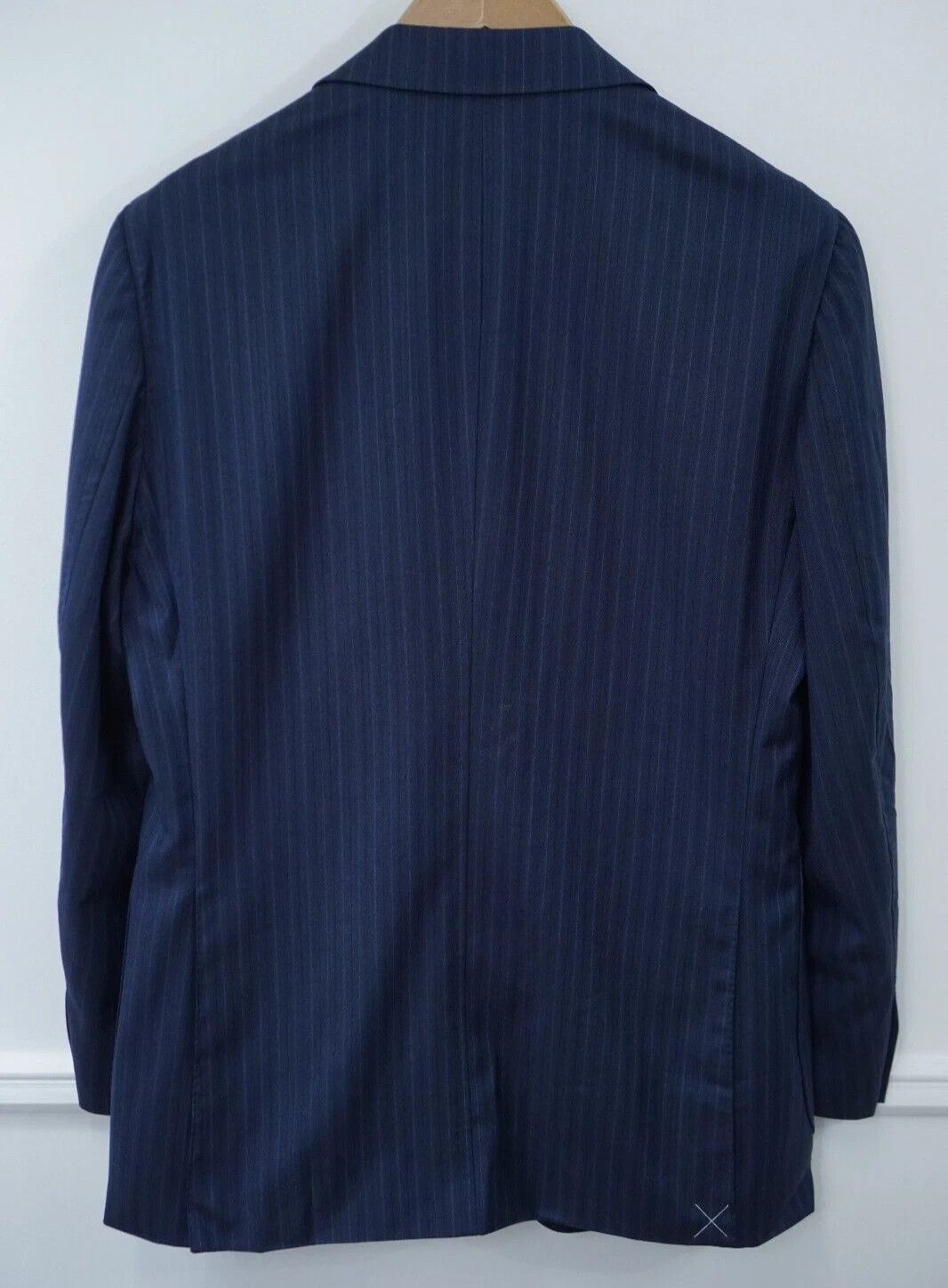 Suitsupply Men Suitsupply Blazer Havana Tulip Blue Wool S130 UK/US40S Size 40S - 2 Thumbnail