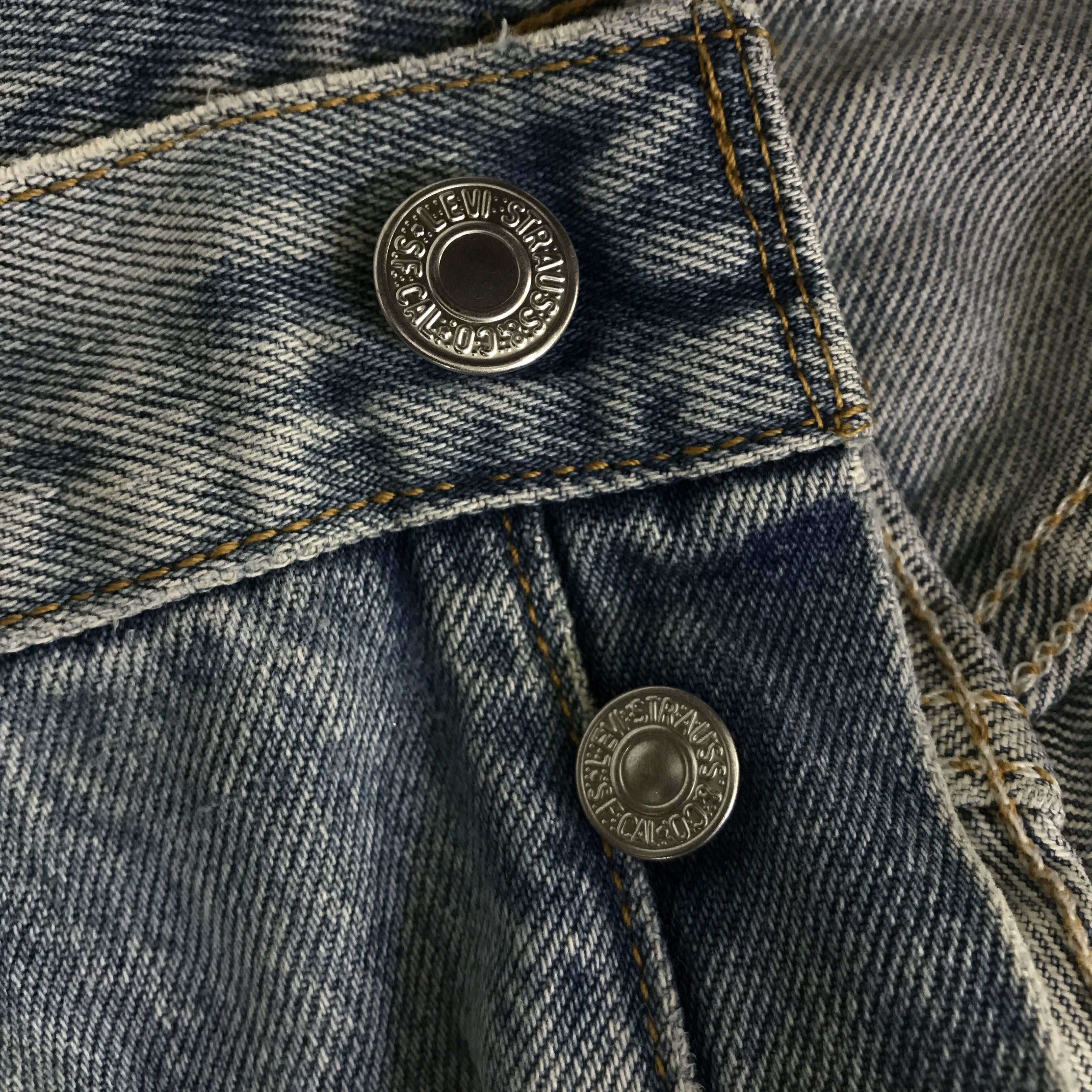 Levi's LEVIS DISTRESSED DENIM WASH FADED PANTA K118B5 Size US 32 / EU 48 - 15 Thumbnail