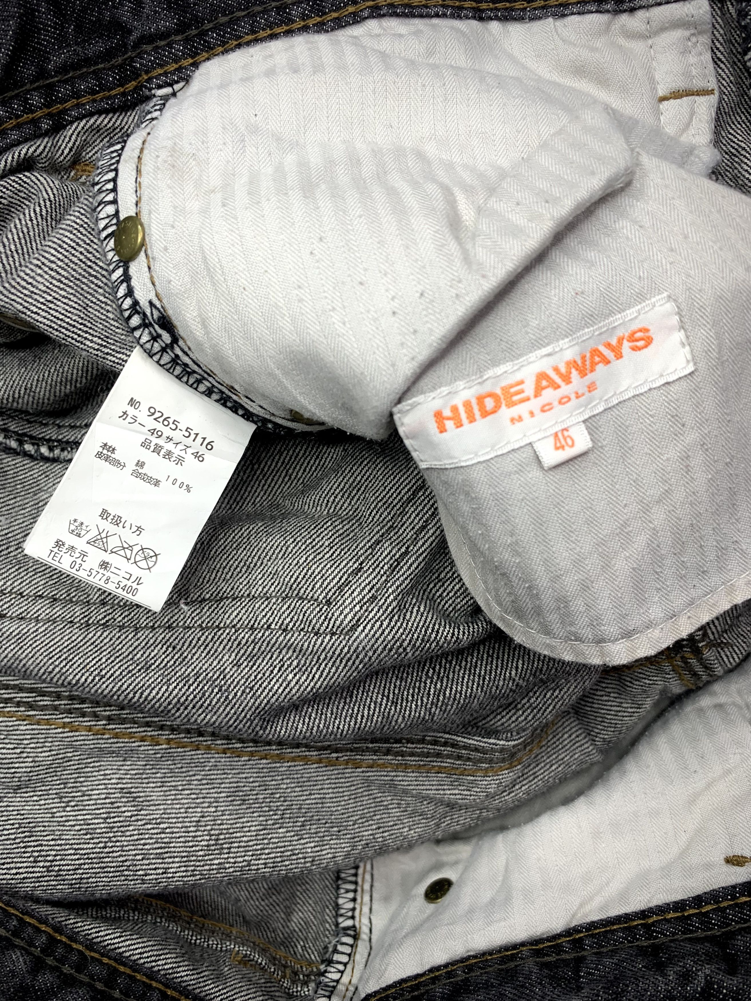 Nicole Club Hideaways Nicole Distressed Grunge Denim Jeans Size US 30 / EU 46 - 6 Thumbnail