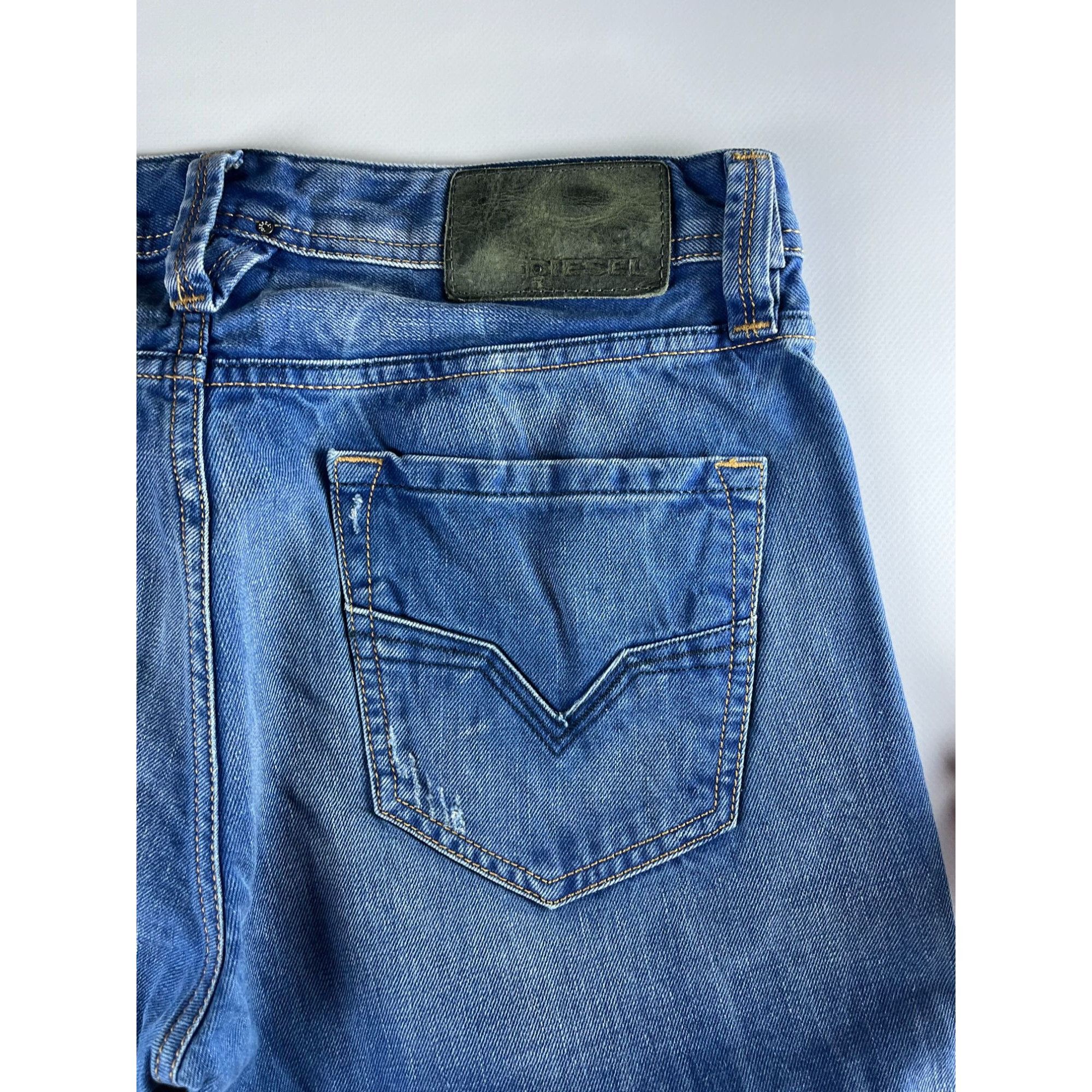 Diesel × Vintage Diesel Larkee Mens Baggy Fit Jeans Size US 33 - 7 Thumbnail