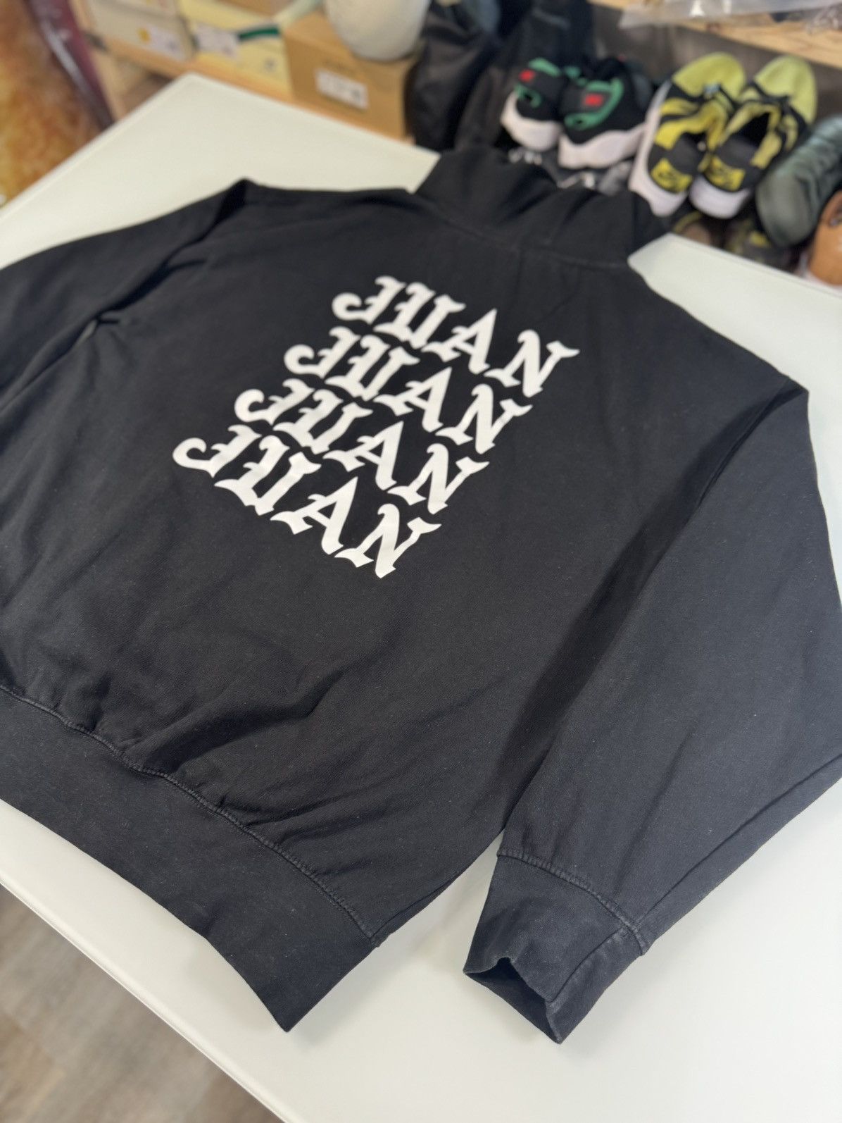 Kanye West *Rare* Mark McNairy “I FEEL LIKE JUAN” Size US XL / EU 56 / 4 - 1 Thumbnail