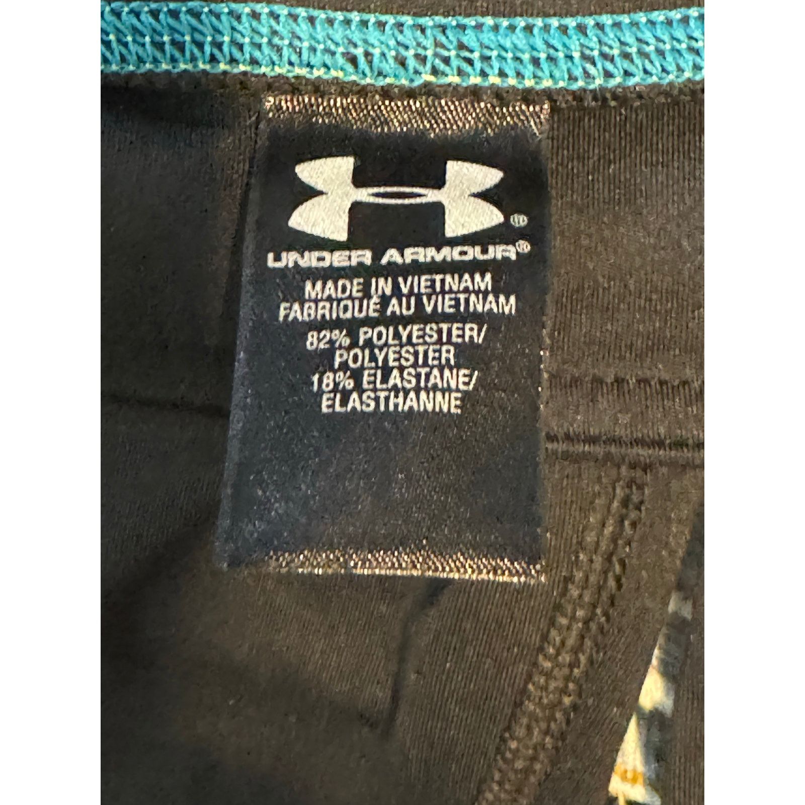 Under Armour Under Armour Allseasongear Fitted Black Leggings Medium Size 30" / US 8 / IT 44 - 6 Thumbnail