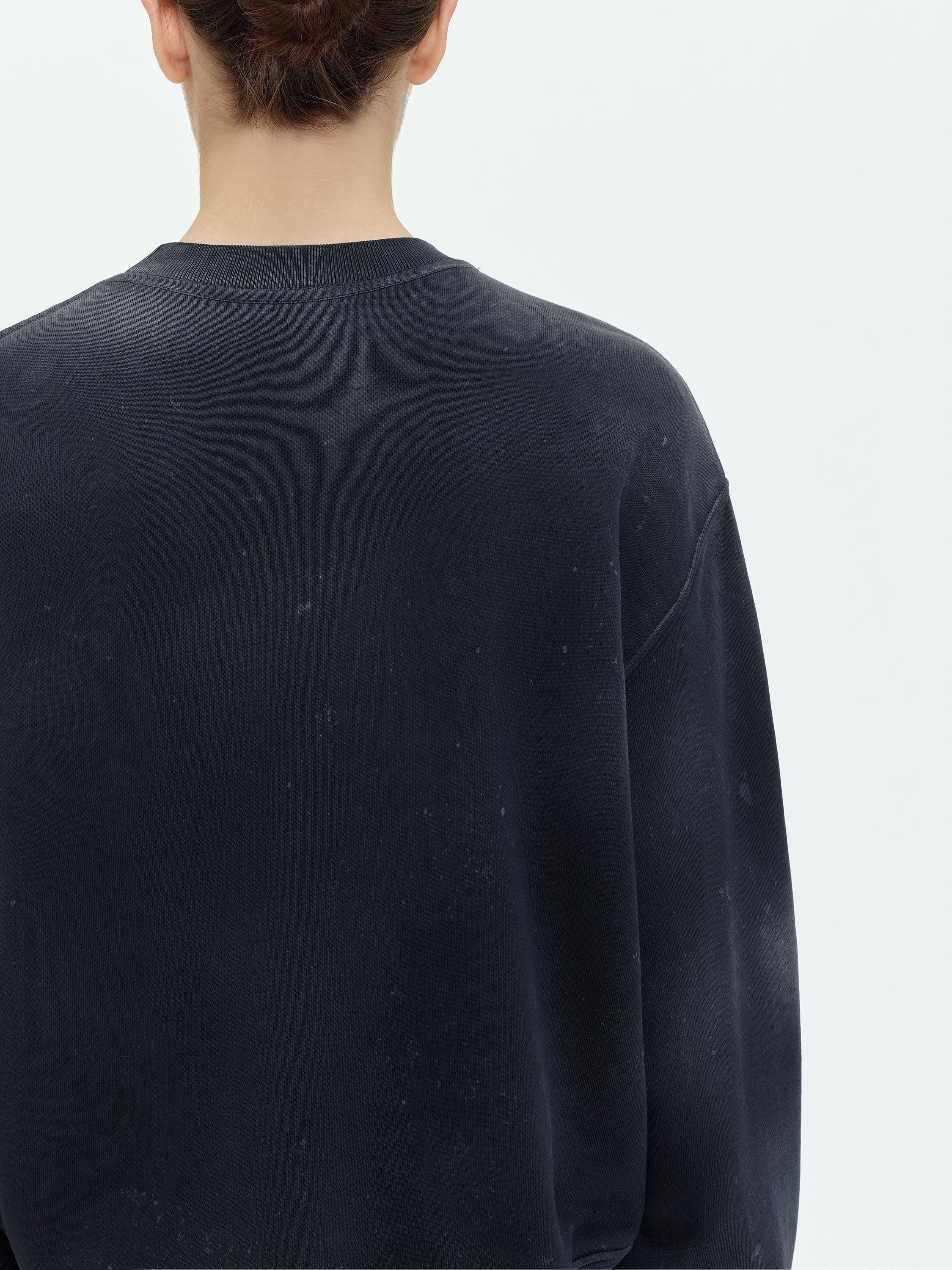 Amiri o1w1db10125 Vintage Tiger Crewneck Sweater in Black Size XL / US 12-14 / IT 48-50 - 6 Thumbnail