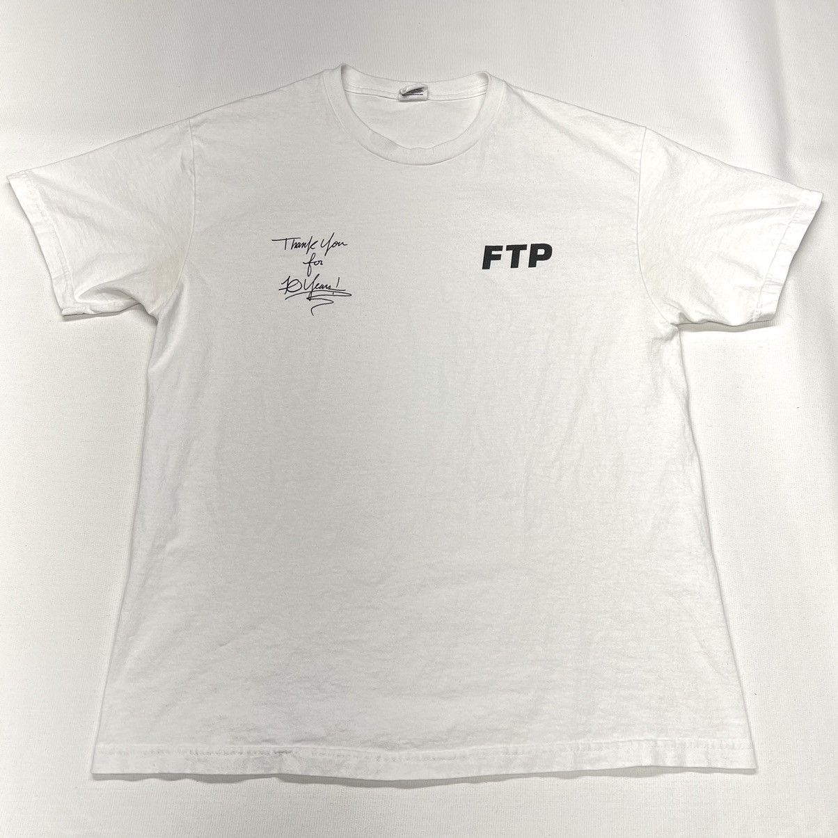 Fuck The Population FTP 10 Years Tee Shirt White Logo Anniversary Size US L / EU 52-54 / 3 - 1 Thumbnail