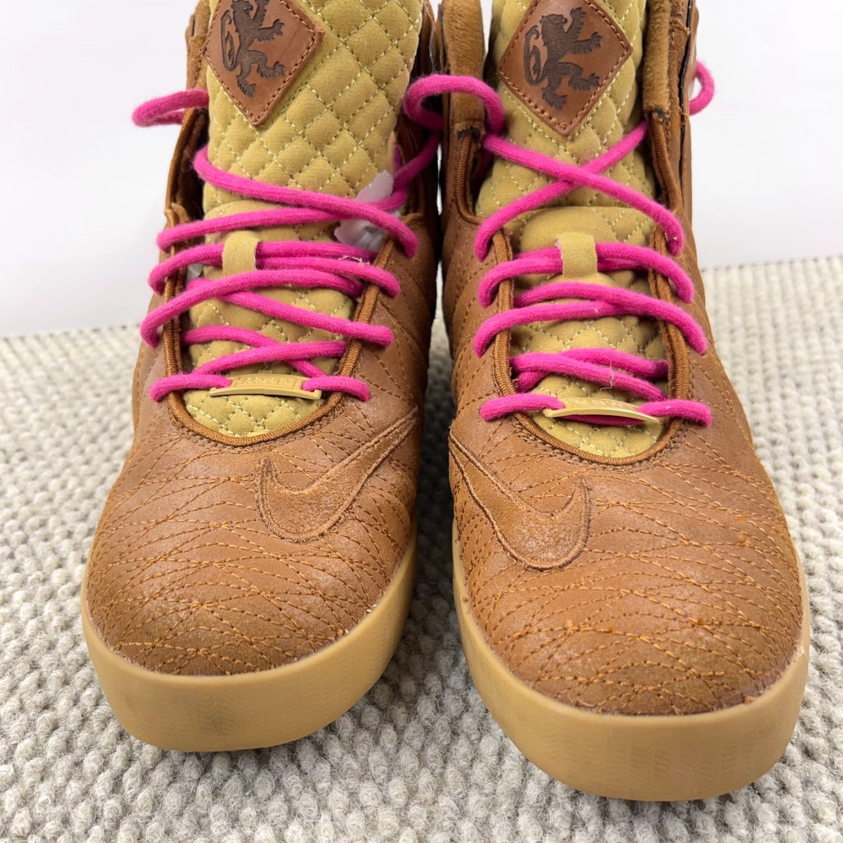 Nike Nike LeBron Xi NSW Lifestyle Hazelnut 616766-200 High Top Sneakers Size 7 Size US L / EU 52-54 / 3 - 6 Thumbnail
