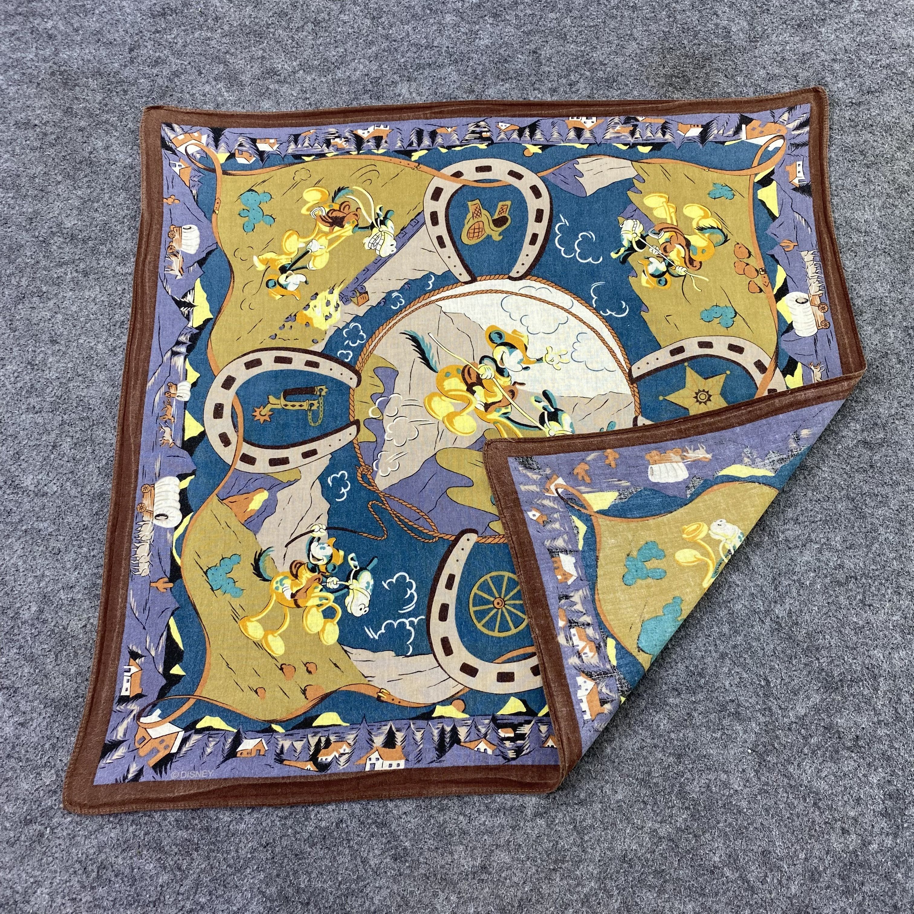 Anime Disney Handkerchief Cartoon Mickey mouse-B1412 Size ONE SIZE - 5 Thumbnail