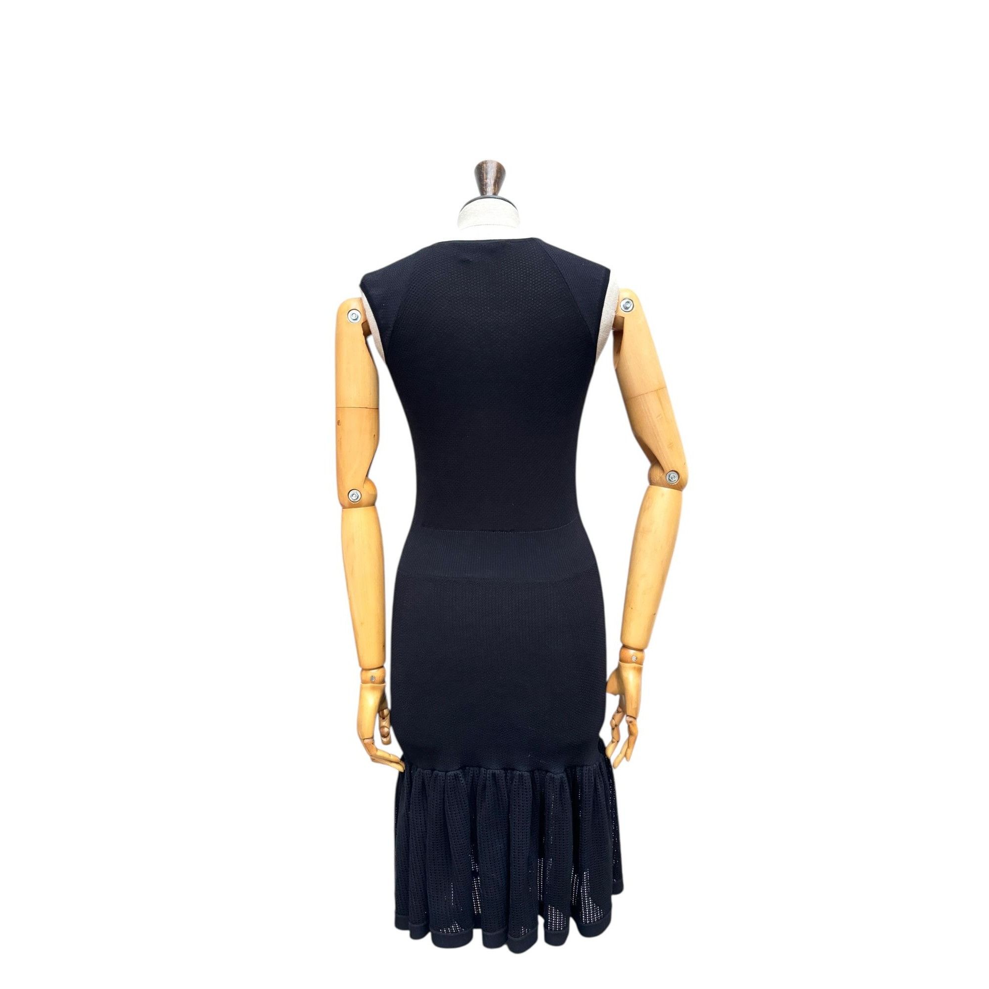 Yves Saint Laurent by Tom Ford Dark Navy Knit Dress Size S / US 4 / IT 40 - 5 Thumbnail