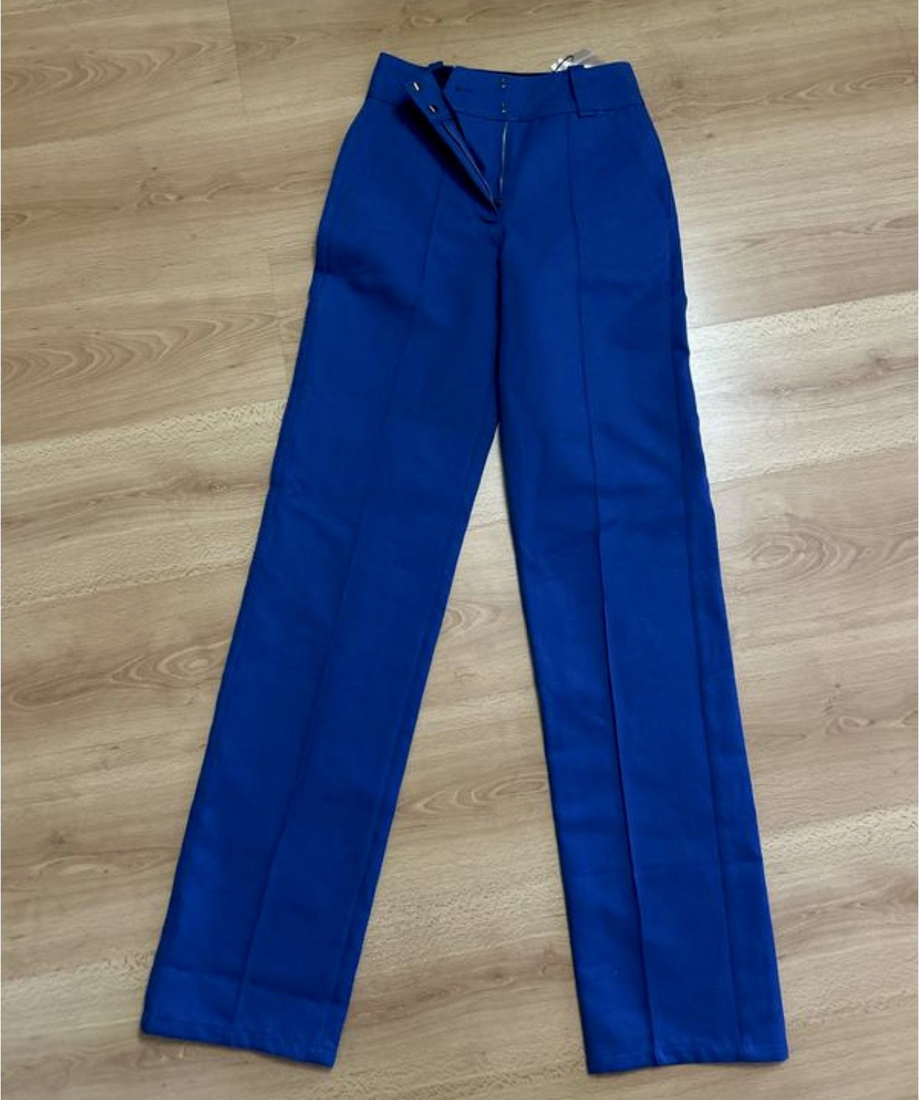 Burberry × Designer Burberry carpenter canvas straight fit palazzo pants Size 25" / US 0 / IT 36 - 4 Thumbnail