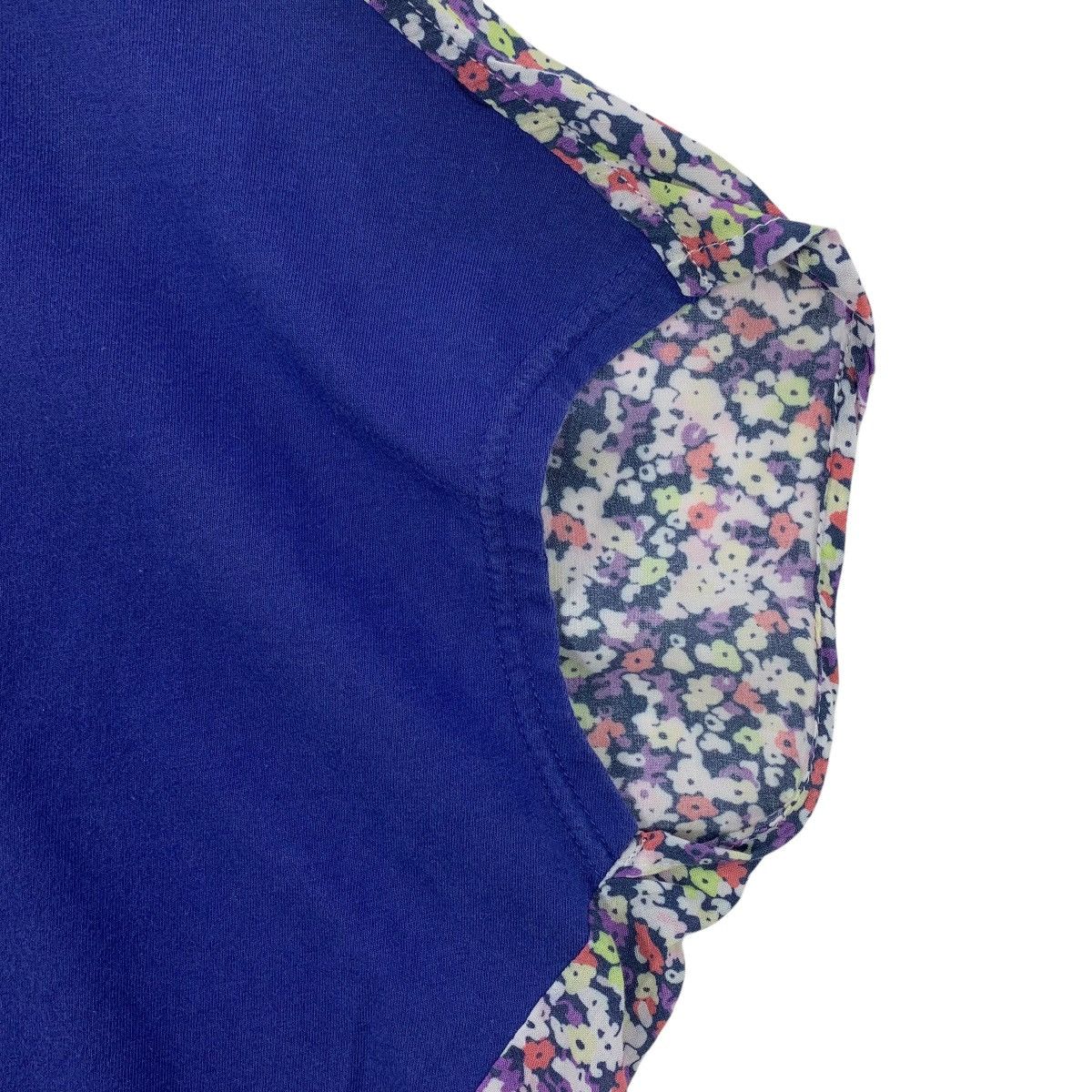 Issey Miyake × mercibeaucoup MERCIBEAUCOUP Cropped Baggy relaxed stylish floral women tee Size XXL / US 16-18 / IT 52-54 - 7 Thumbnail