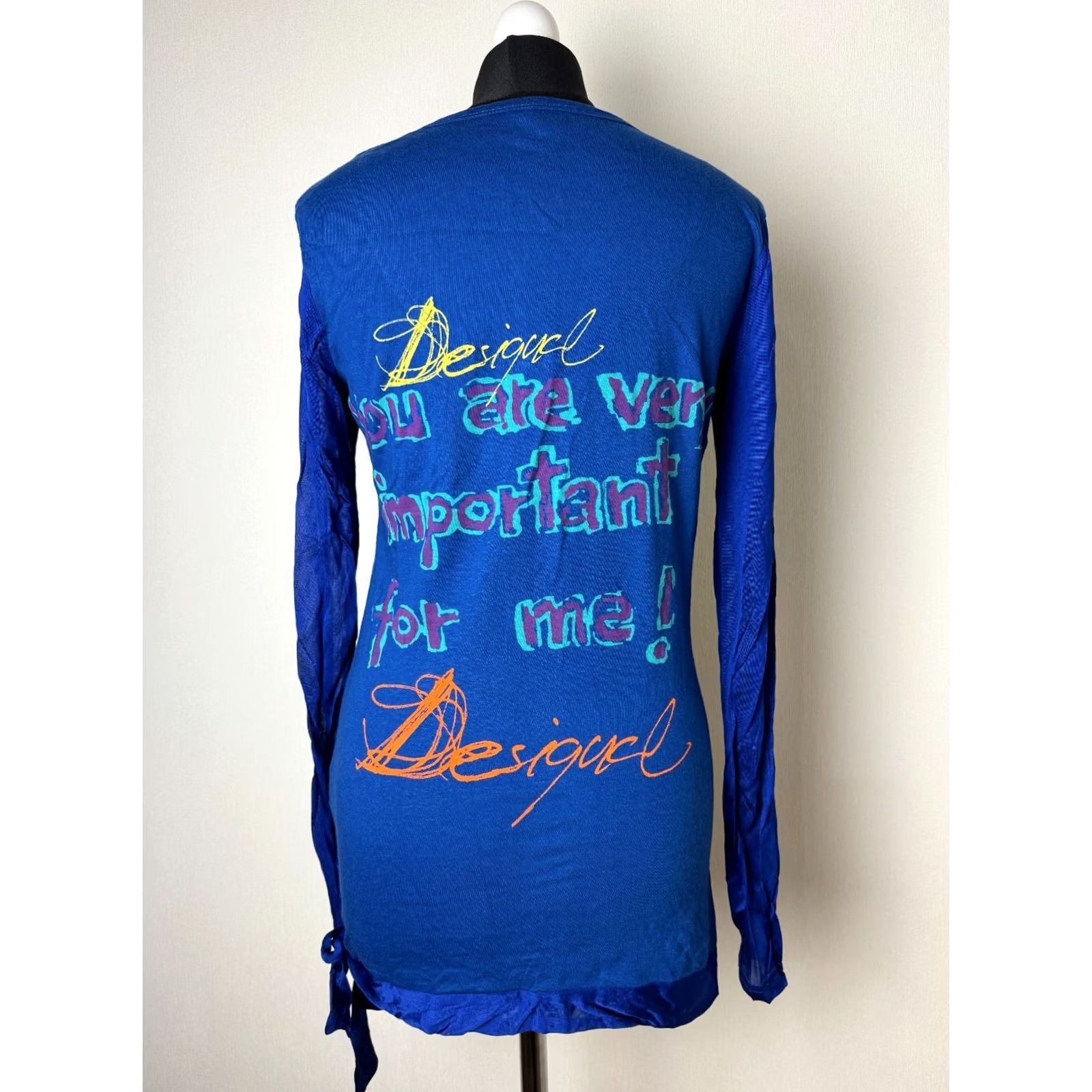 Desigual Desigual womens shirt tunic Blue Size L Size L / US 10 / IT 46 - 7 Thumbnail