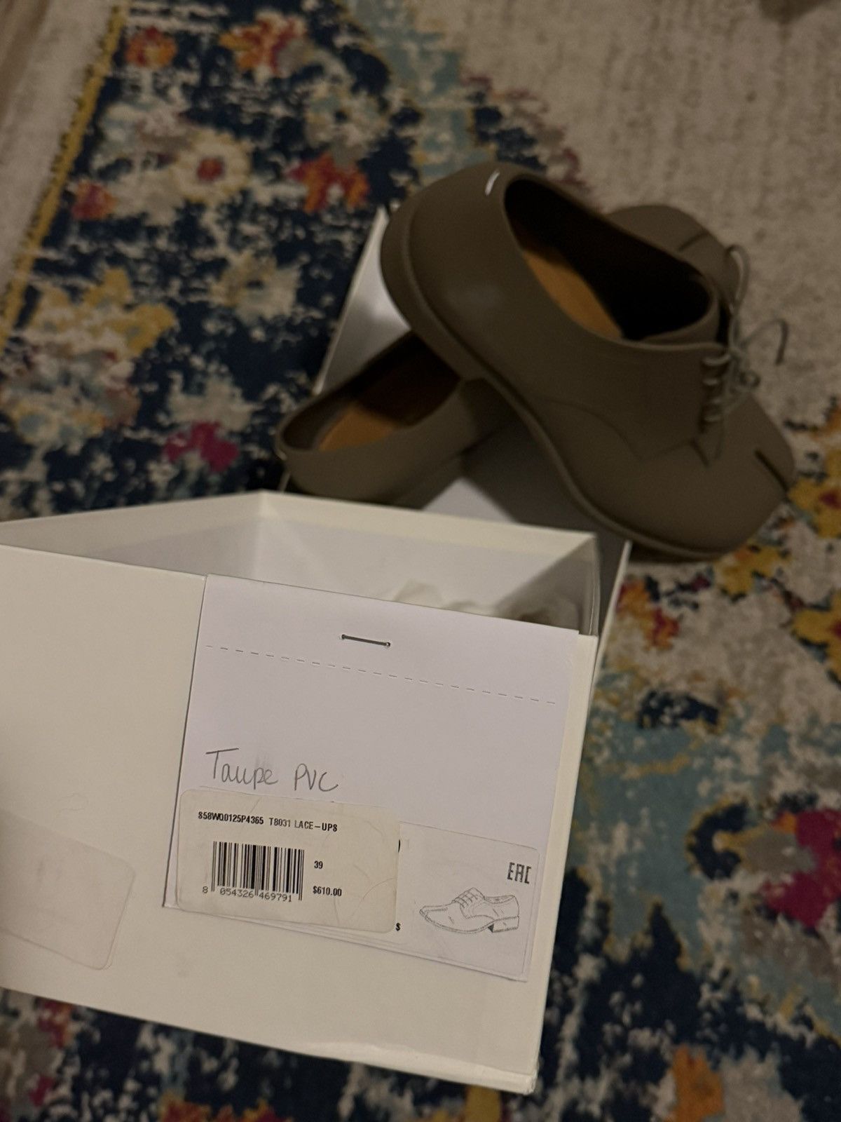 Maison Margiela Maison Margiela Rubber Tabi Oxford Size US 9 / IT 39 - 4 Thumbnail