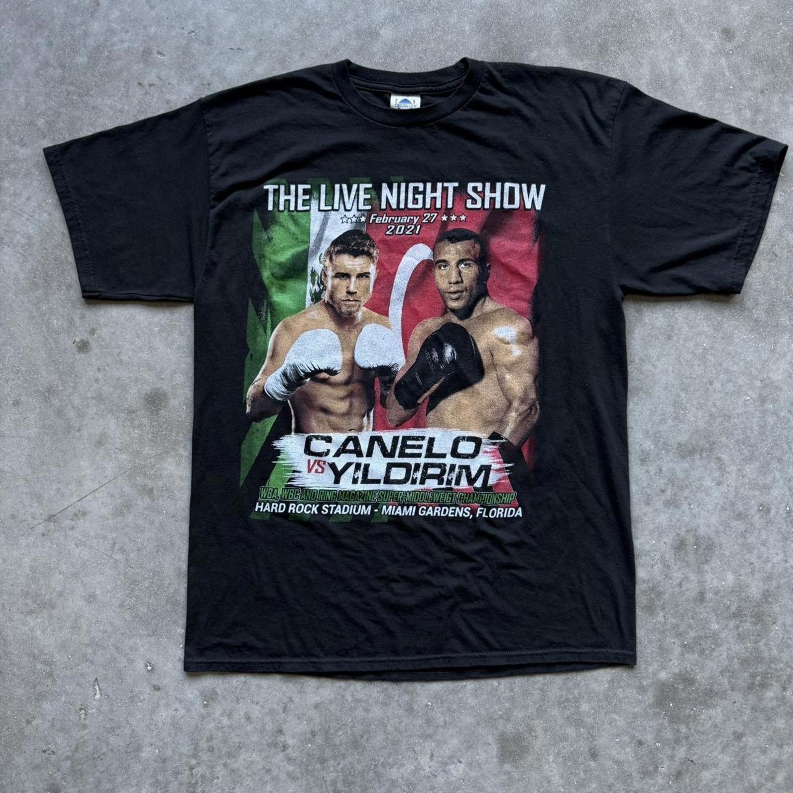 Other Canelo vs Yildirim Hard Rock Stadium Miami 2021 Boxing Shirt Size US L / EU 52-54 / 3 - 1 Thumbnail