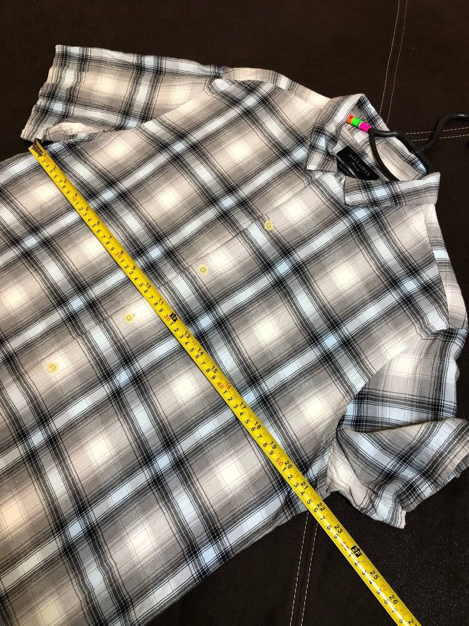 Allsaints MENS ALLSAINTS CASUAL SHIRT SIZE L 100% COTTON Size US M / EU 48-50 / 2 - 7 Thumbnail