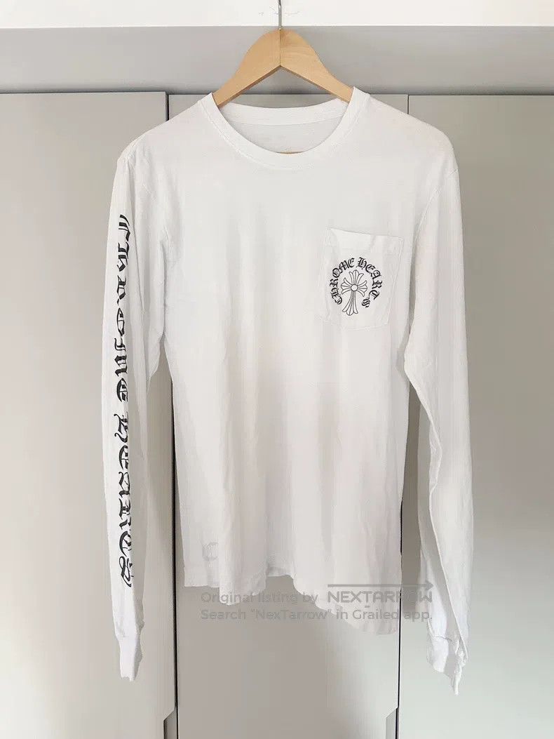 Chrome Hearts Chrome Hearts Size M Three-element white long sleeve with a Size US M / EU 48-50 / 2 - 1 Thumbnail