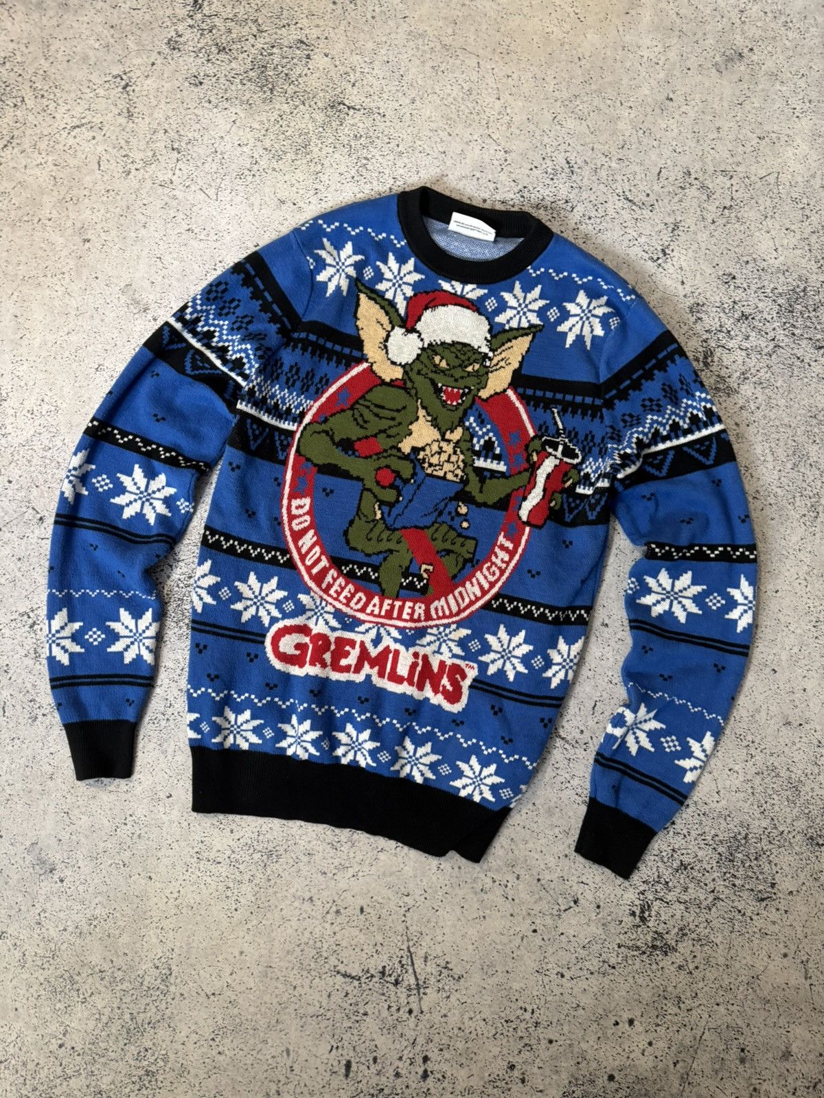 Japanese Brand Gremlins festive sweatshirt black comedy horror men's Size US S / EU 44-46 / 1 - 2 Thumbnail