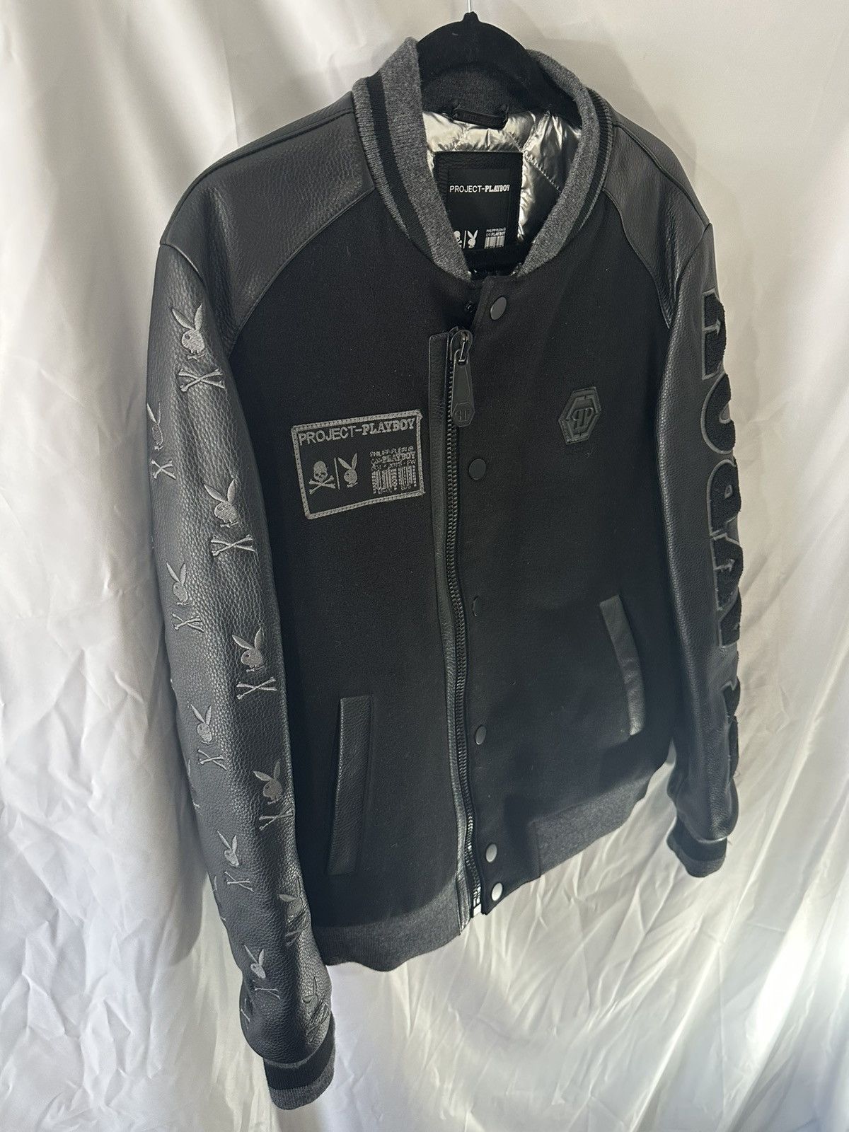 Philipp Plein Philipp Plein X Playboy Magazine Varsity Jacket Size US L / EU 52-54 / 3 - 10 Thumbnail