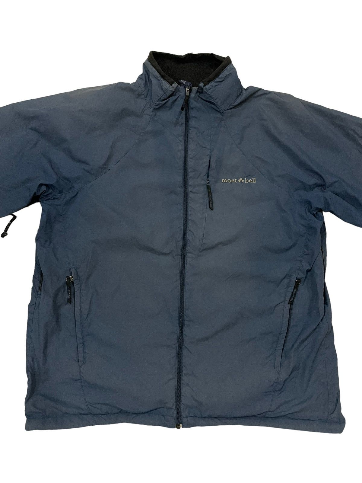 Montbell Very Rare Montbell Faded Zip Windbreaker Jacket Size US XL / EU 56 / 4 - 4 Thumbnail