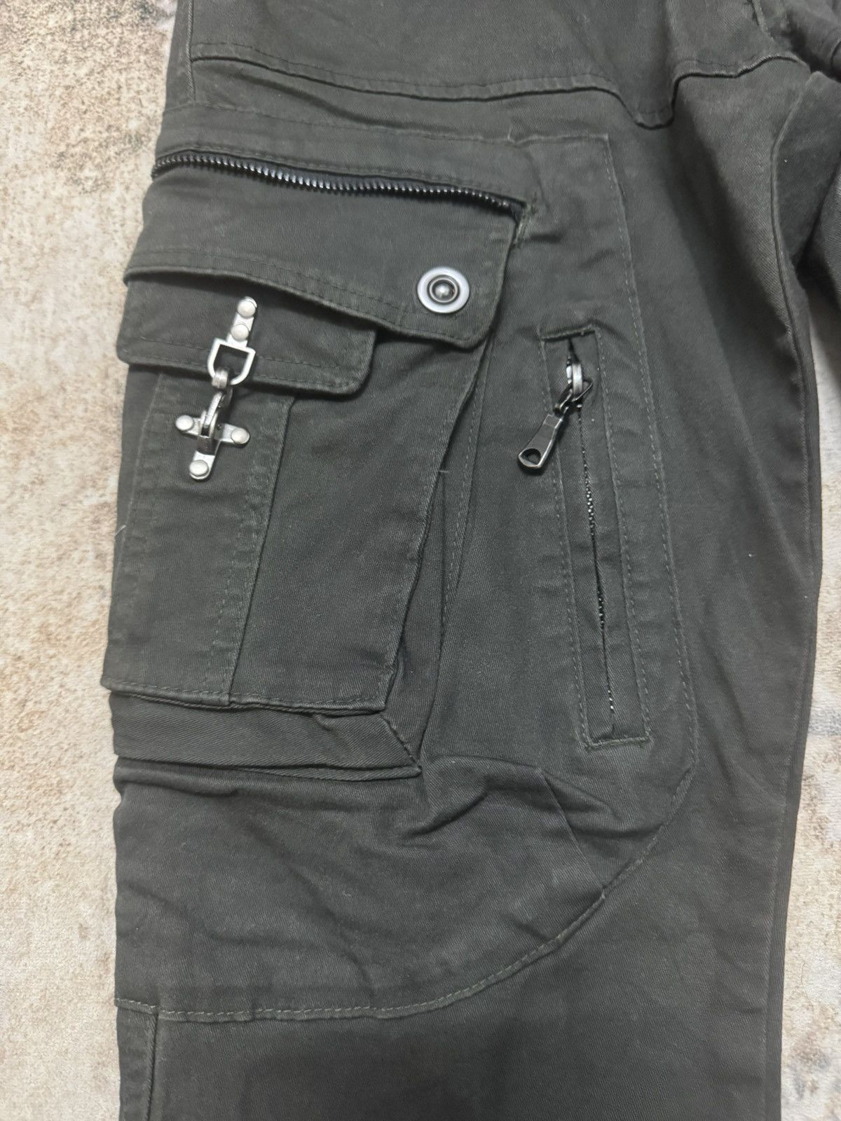 semanticdesign Semantic Design Cargo Green Pant denim Size US 30 / EU 46 - 3 Thumbnail