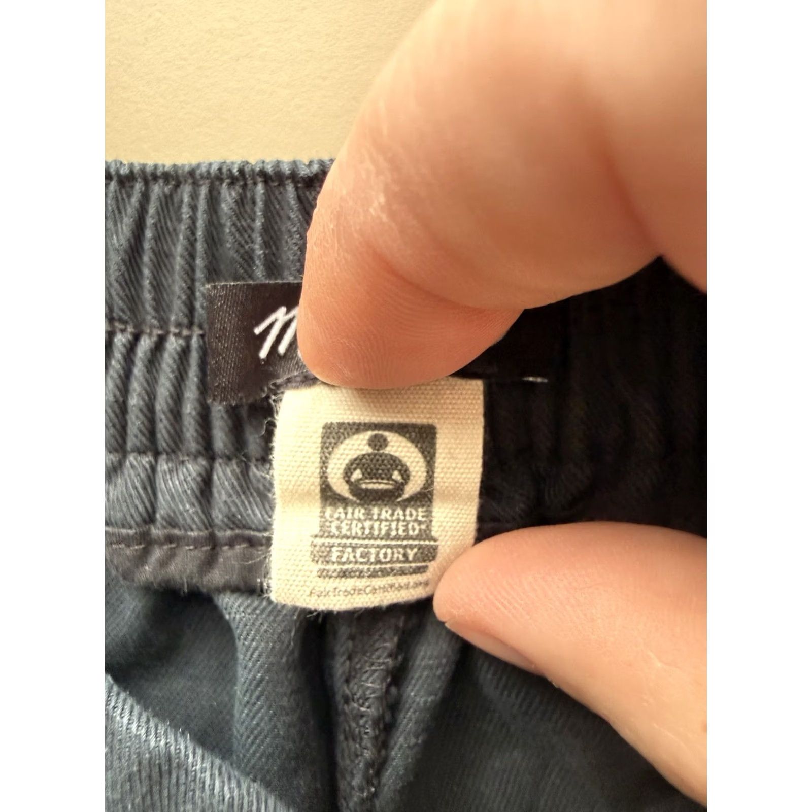 Madewell Madewell Black Wide Leg Pants Womens M Pull On Relaxed Size 32" / US 10 / IT 46 - 6 Thumbnail