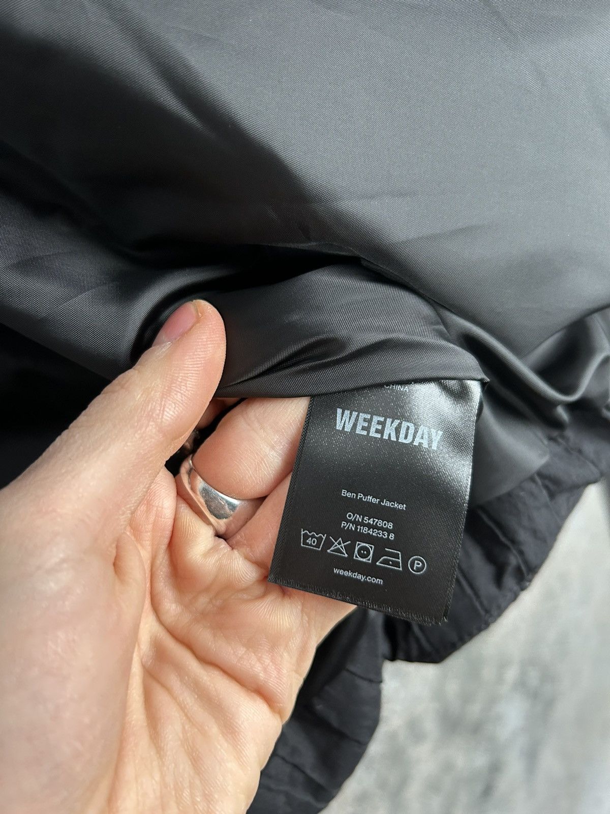 Weekday Weekday Puffer Jacket Streetwear Gorpcore Rap Drill Size US XL / EU 56 / 4 - 8 Thumbnail