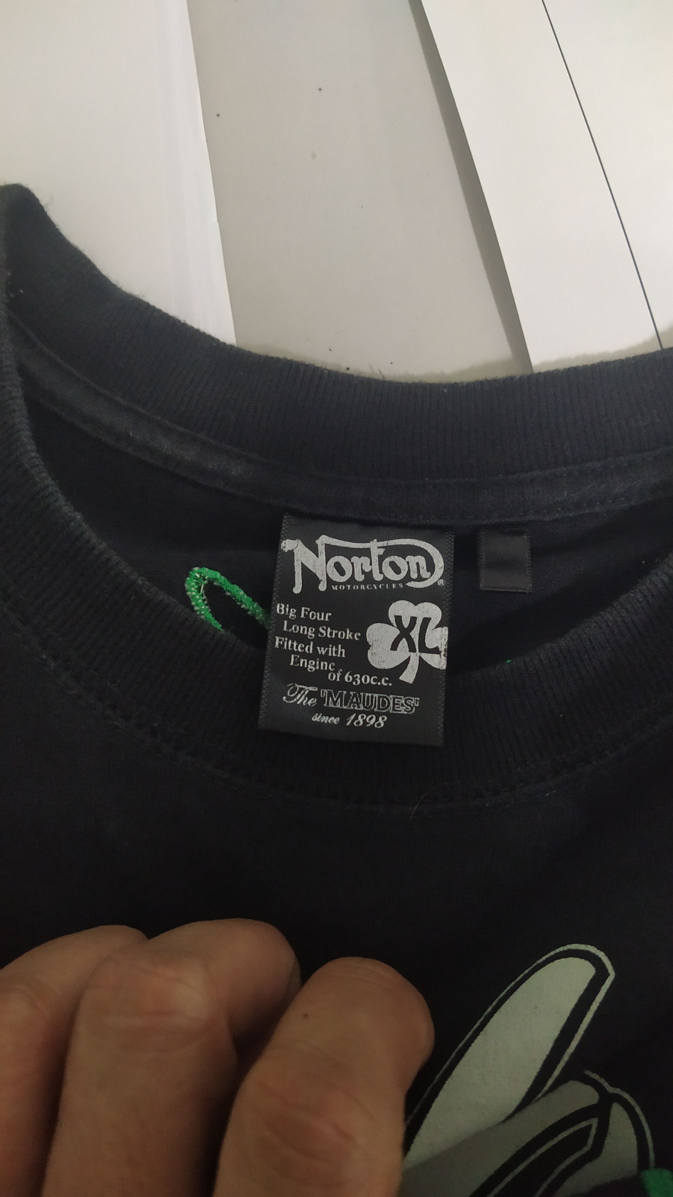 Vintage Norton Motorcycles Vintage Graphic T-Shirt Black Size US M / EU 48-50 / 2 - 4 Thumbnail