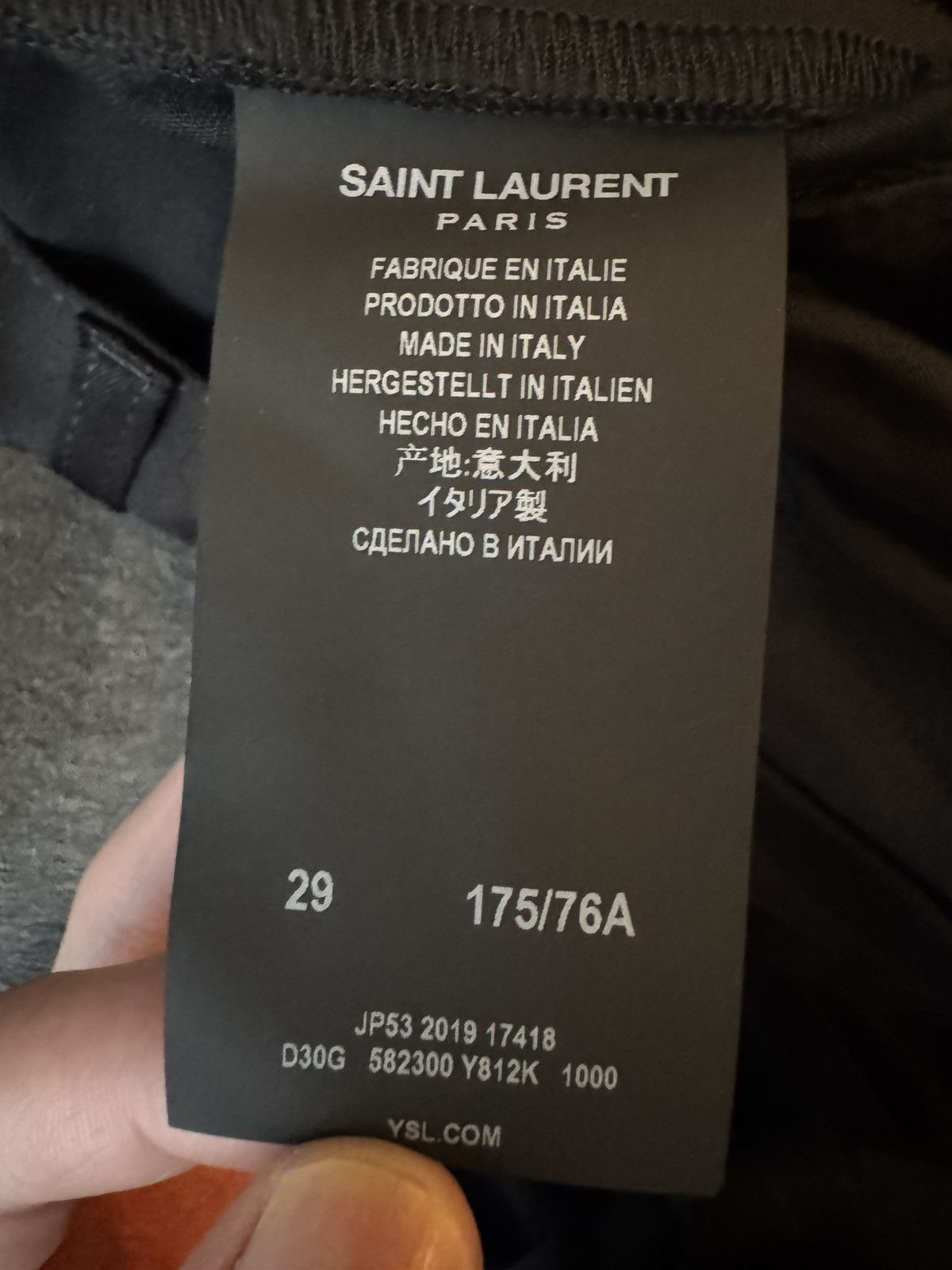 Saint Laurent Paris Saint Laurent Pants Size US 29 - 4 Thumbnail