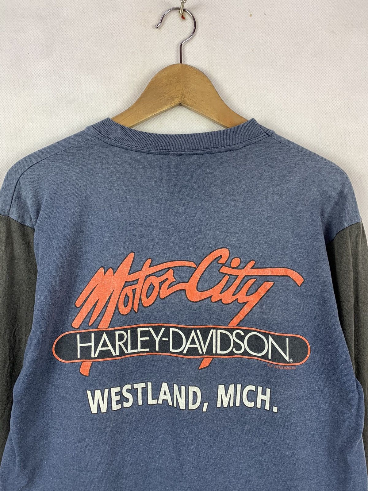 Harley Davidson Steals! Vintage Harley Davidson Westland Michigan Size US M / EU 48-50 / 2 - 7 Thumbnail