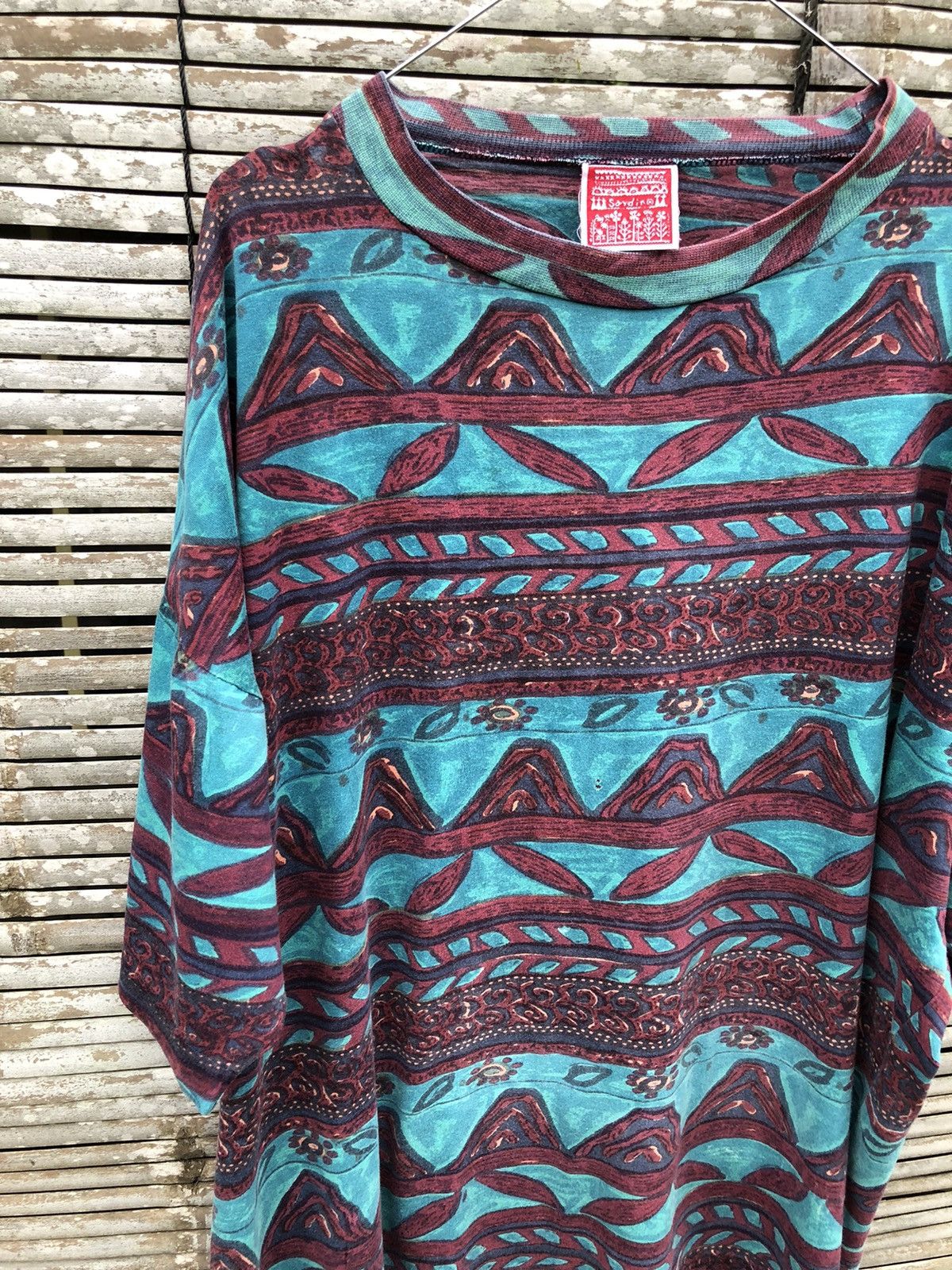 Vintage Savdir Japanese Art Traditional Ethnic History Style Loose Size US XXL / EU 58 / 5 - 2 Thumbnail