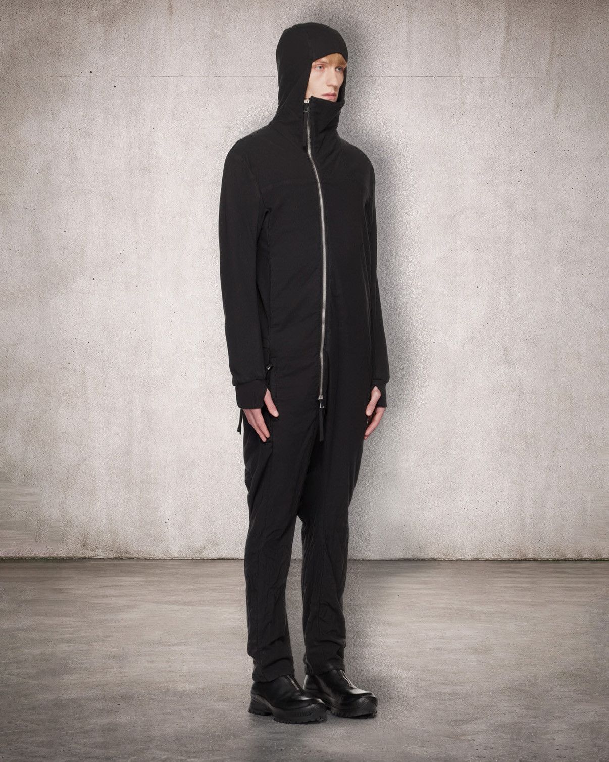Boris Bidjan Saberi Black Overall 2 Jumpsuit Size US 32 / EU 48 - 1 Thumbnail