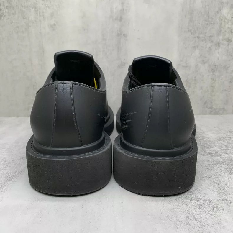 Balenciaga Balenciaga Black Mickey Derby Shoes Size 42-2505 Size US 9 / EU 42 - 5 Thumbnail