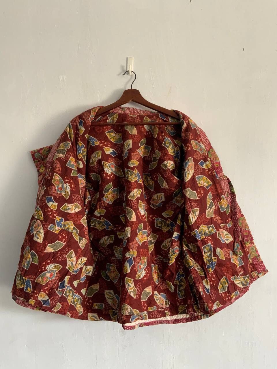 Japanese Brand Vintage Kimono Batik Style Traditional Size US L / EU 52-54 / 3 - 12 Thumbnail